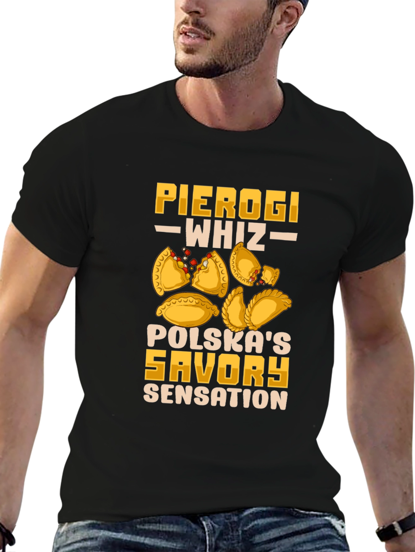 Pierogi Whiz T-Shirt | Polskas Savory Sensation