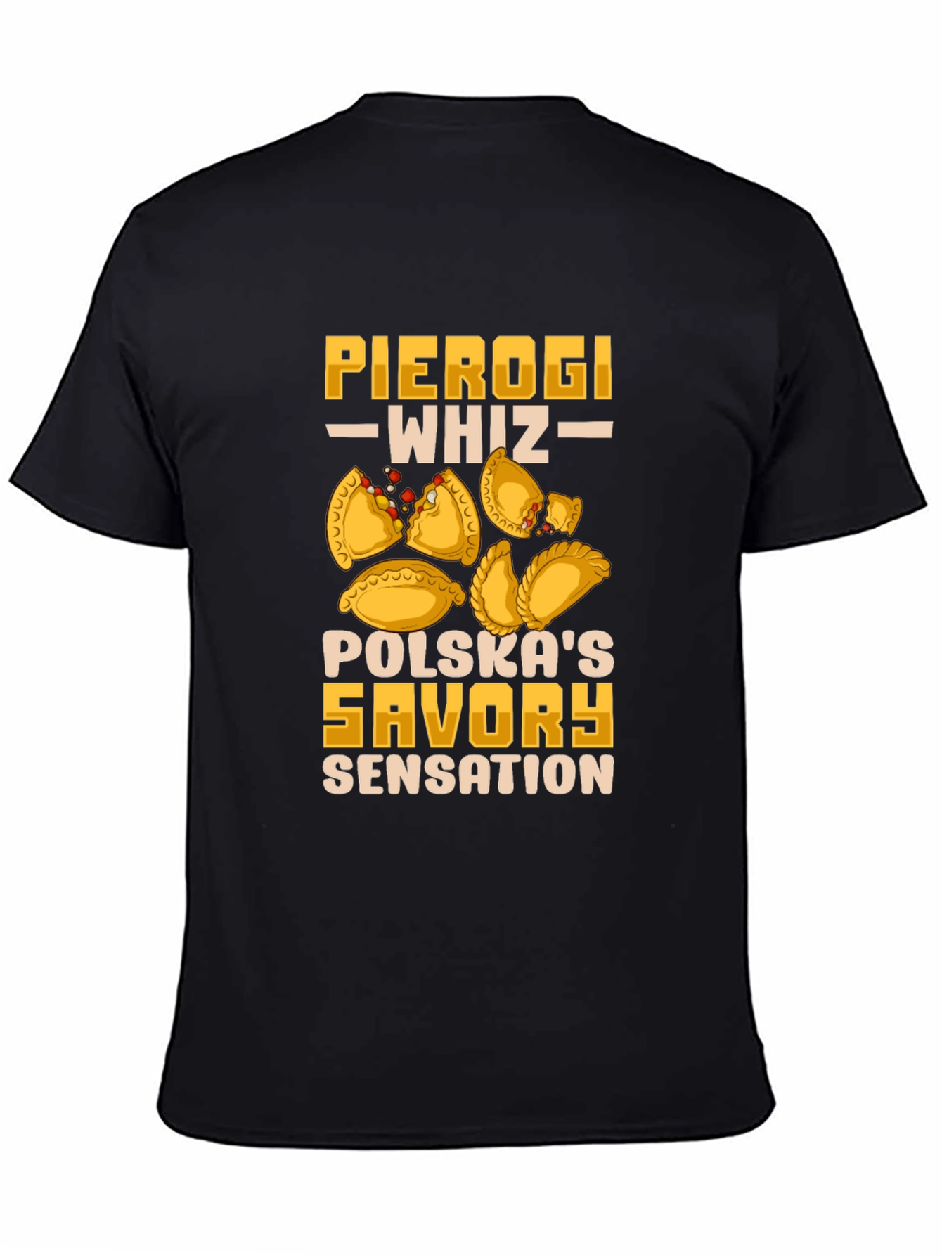 Pierogi Whiz T-Shirt | Polskas Savory Sensation