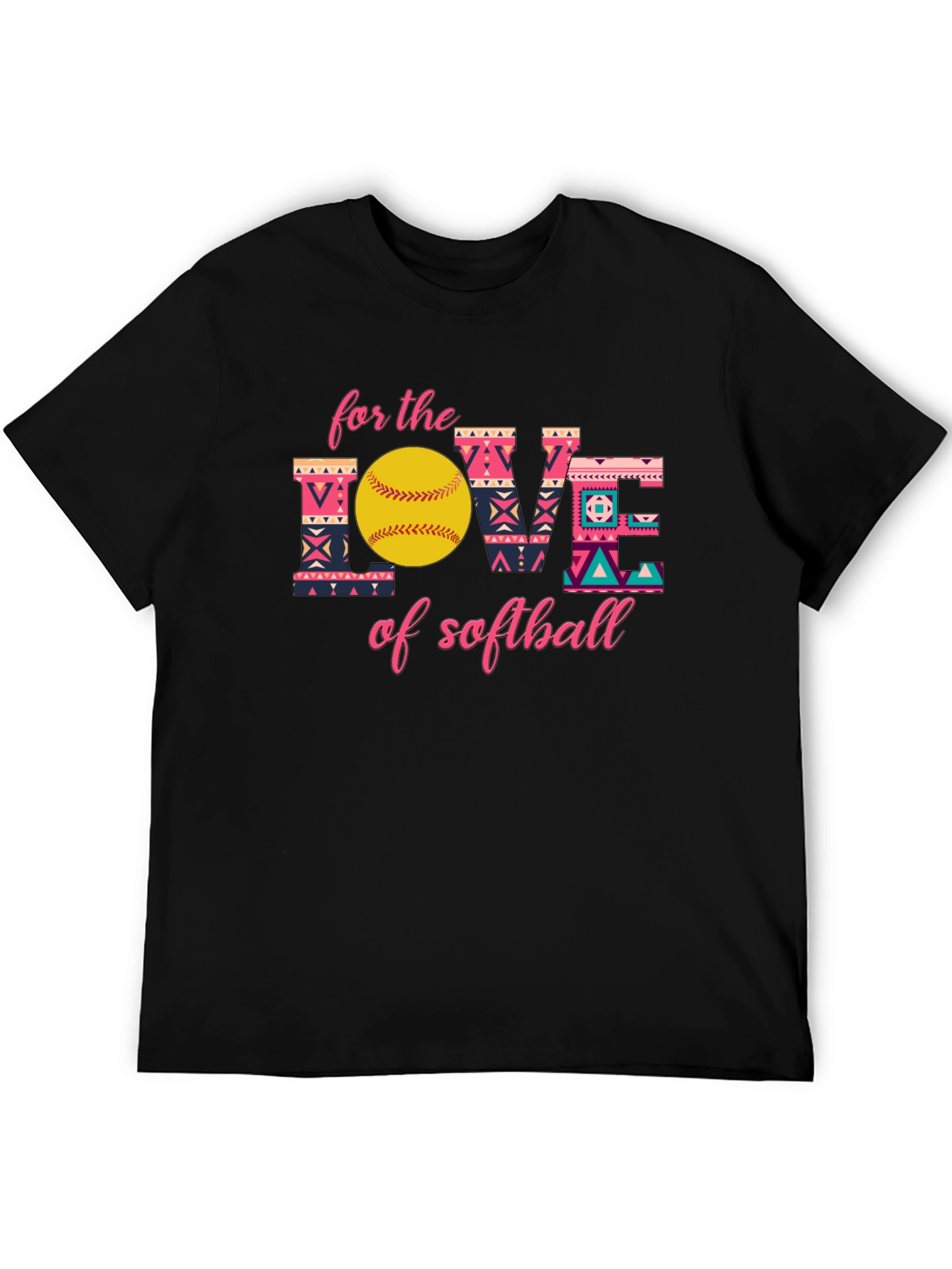 Softball Love T-Shirt - Fun Graphic Tee