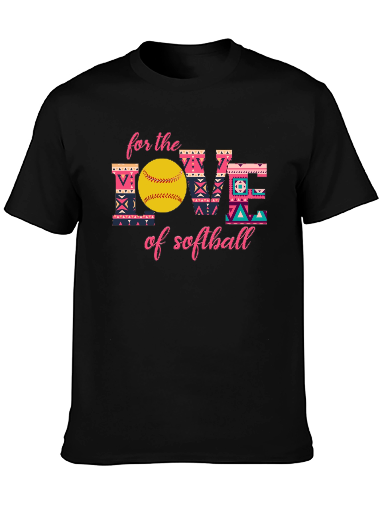 Softball Love T-Shirt - Fun Graphic Tee