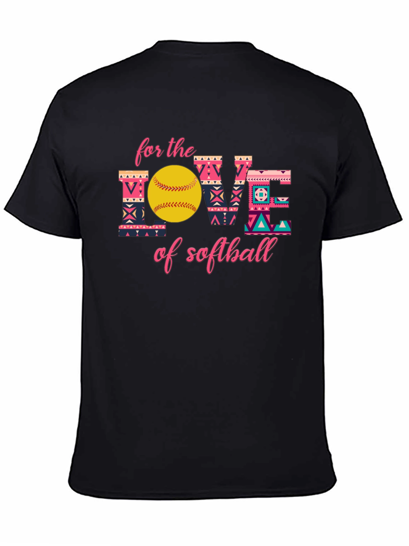 Softball Love T-Shirt - Fun Graphic Tee