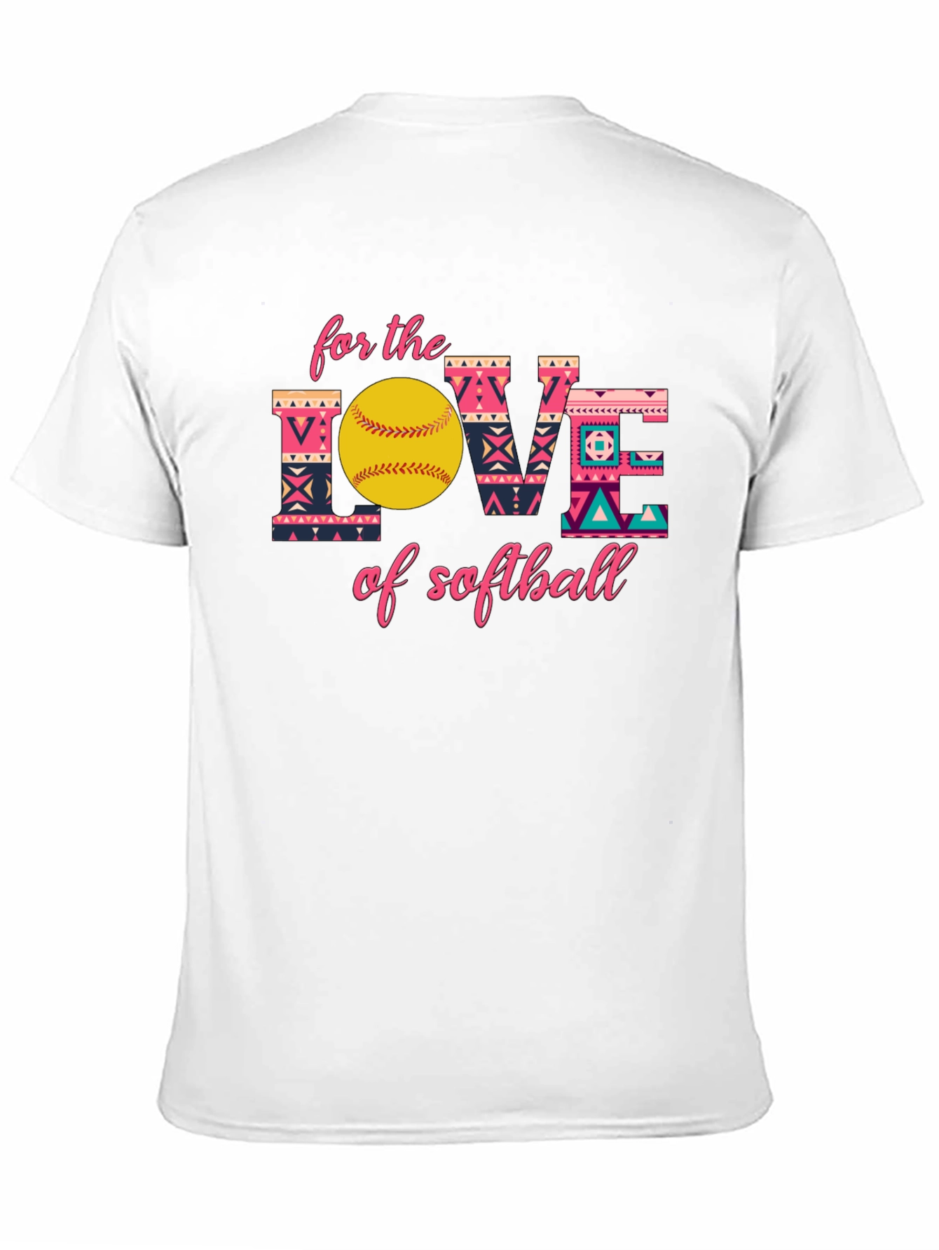 Softball Love T-Shirt - Fun Graphic Tee