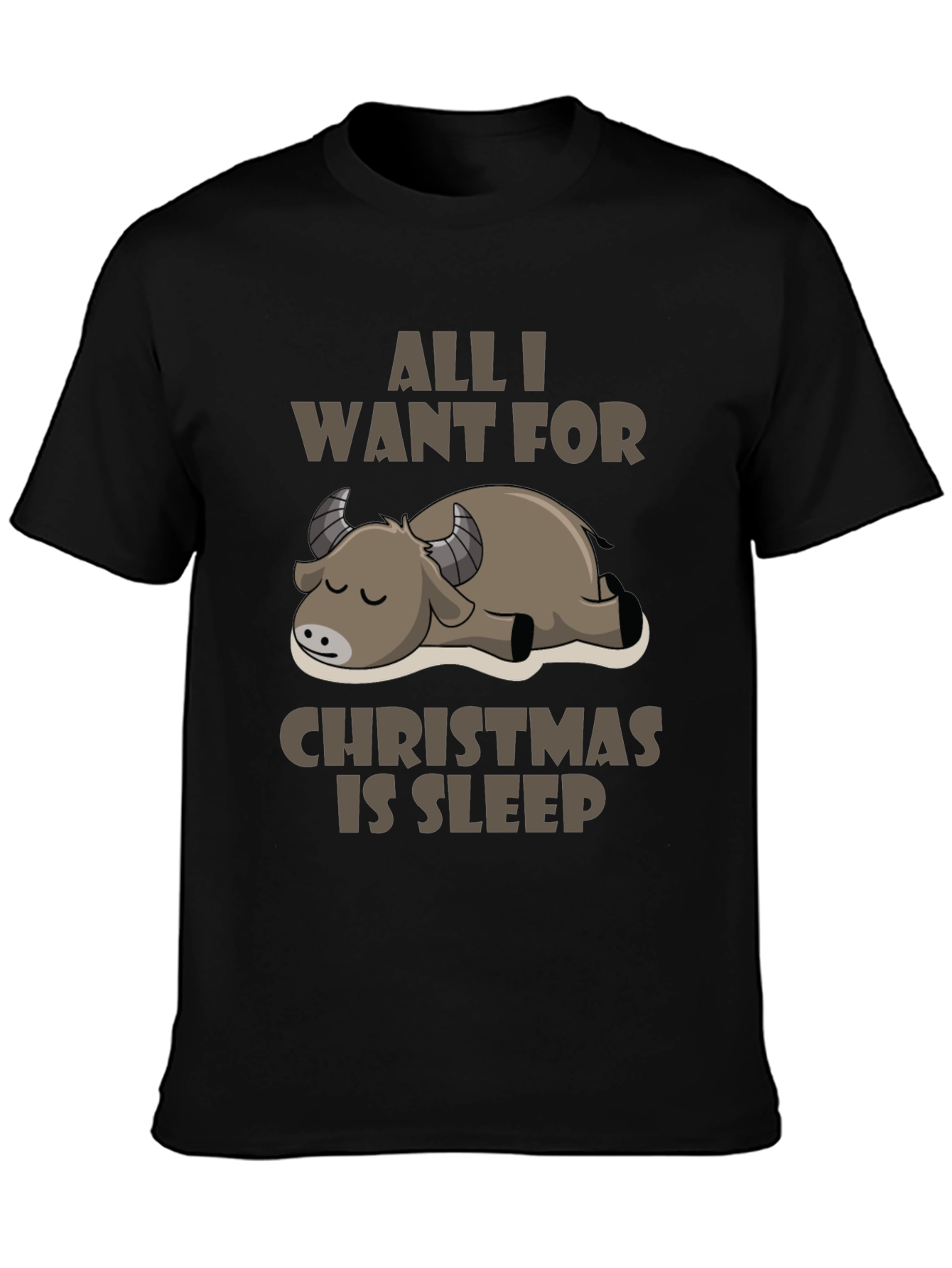 All I Want For Christmas Is Sleep T-Shirt