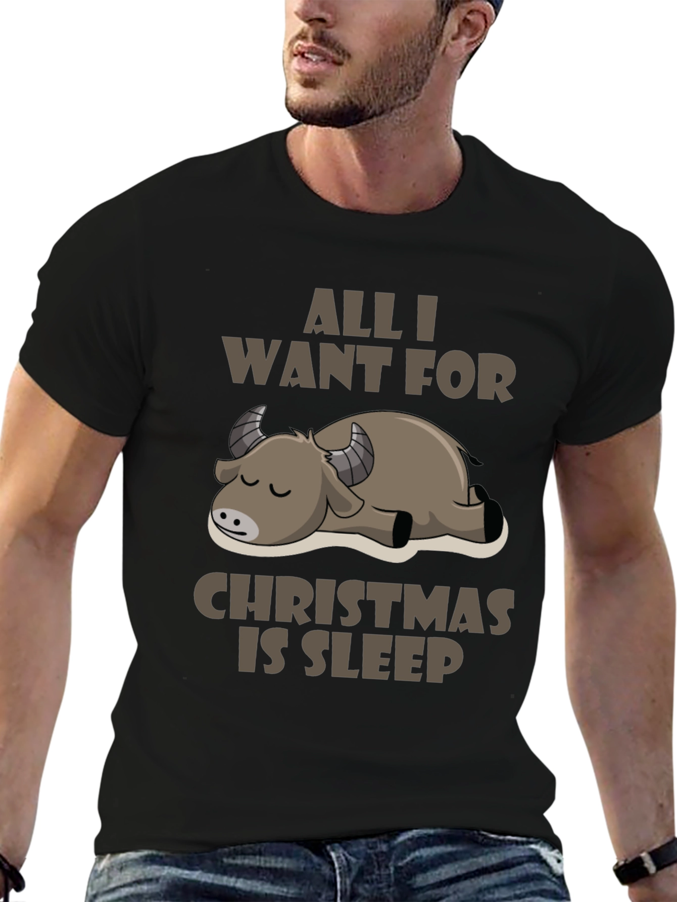 All I Want For Christmas Is Sleep T-Shirt