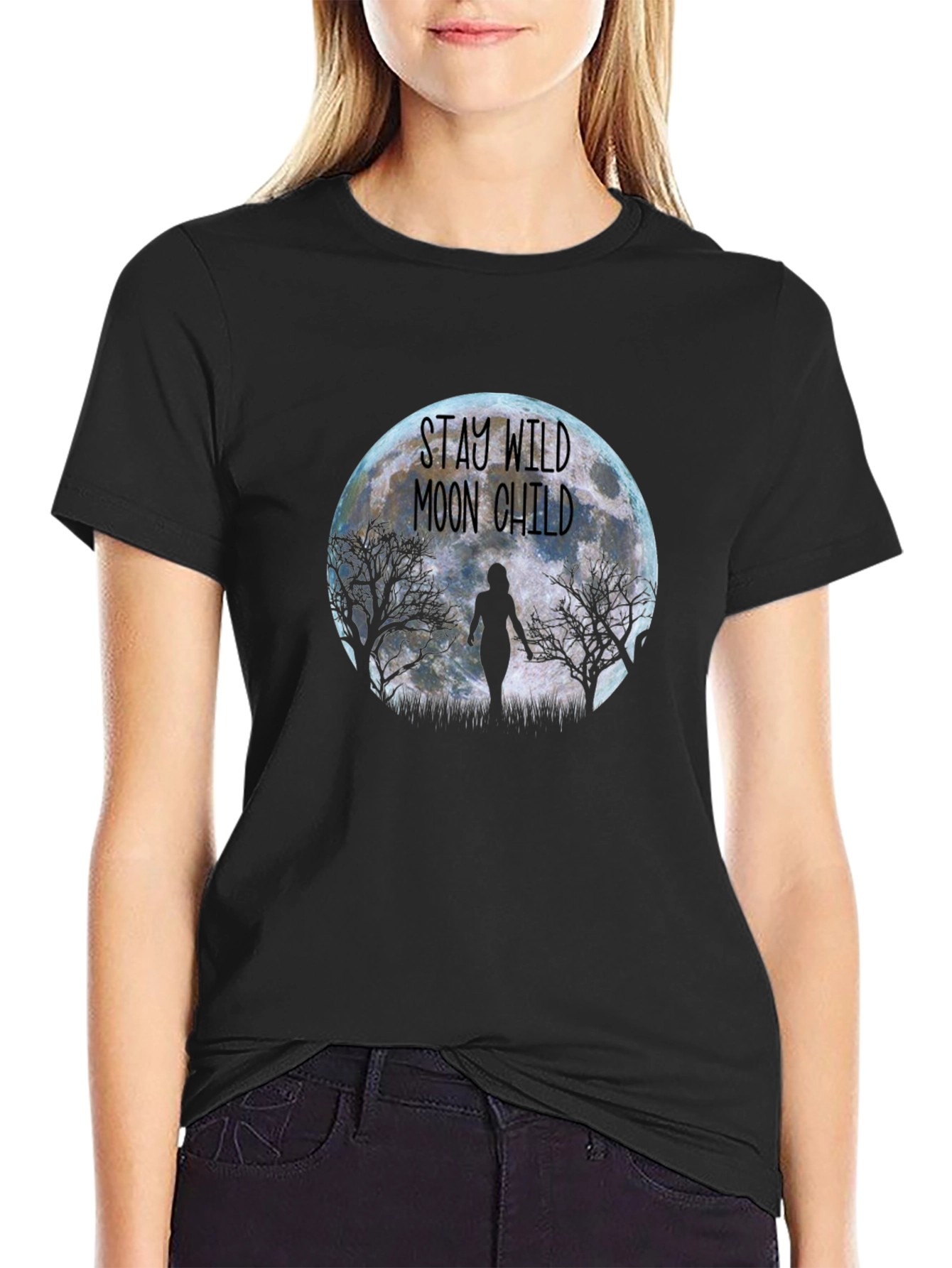 Stay Wild Moon Child Graphic T-Shirt