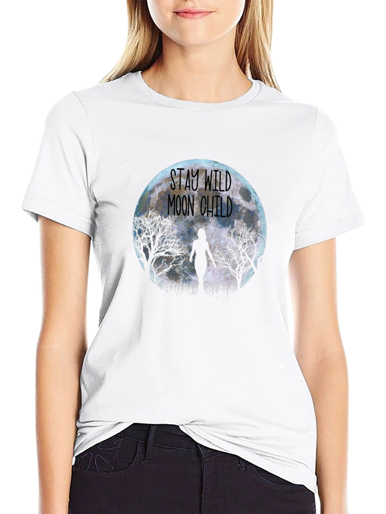 Stay Wild Moon Child Graphic T-Shirt