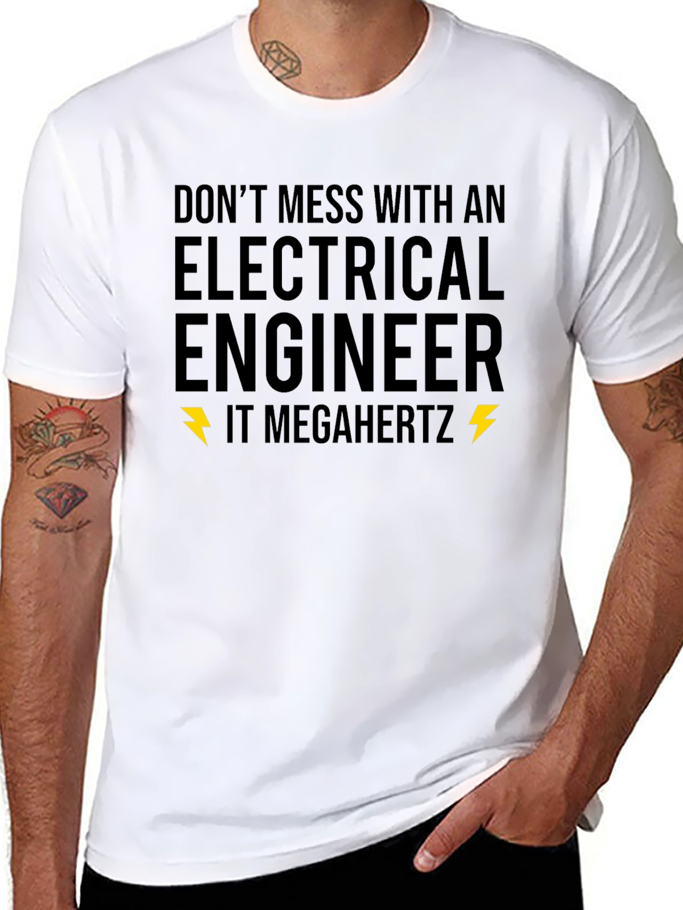 Electrical Engineer T-Shirt - Dont Mess Novelty Tee