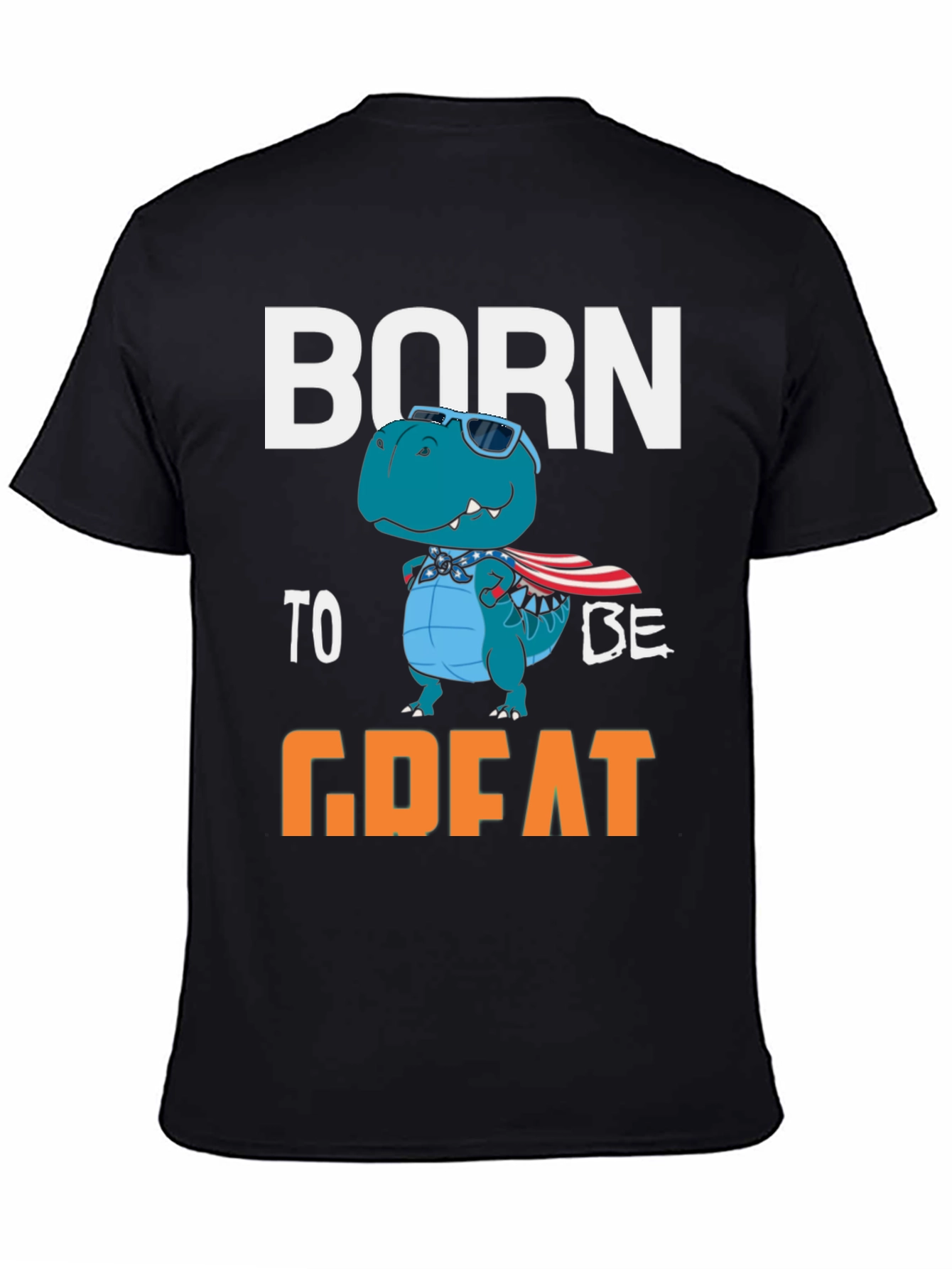 Born to be Great Dinosaur Graphic Tee