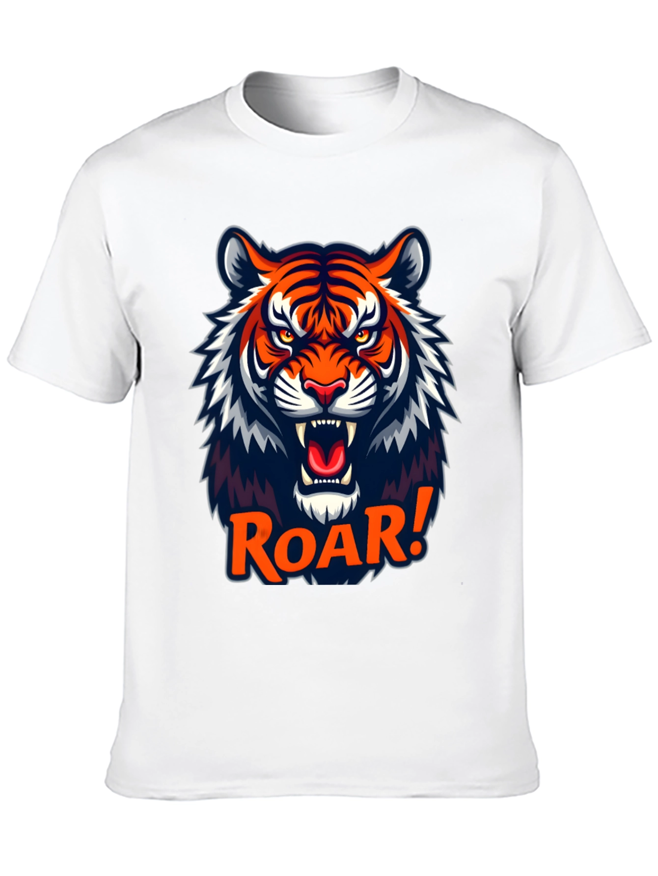 Roaring Tiger Graphic Tee - Black
