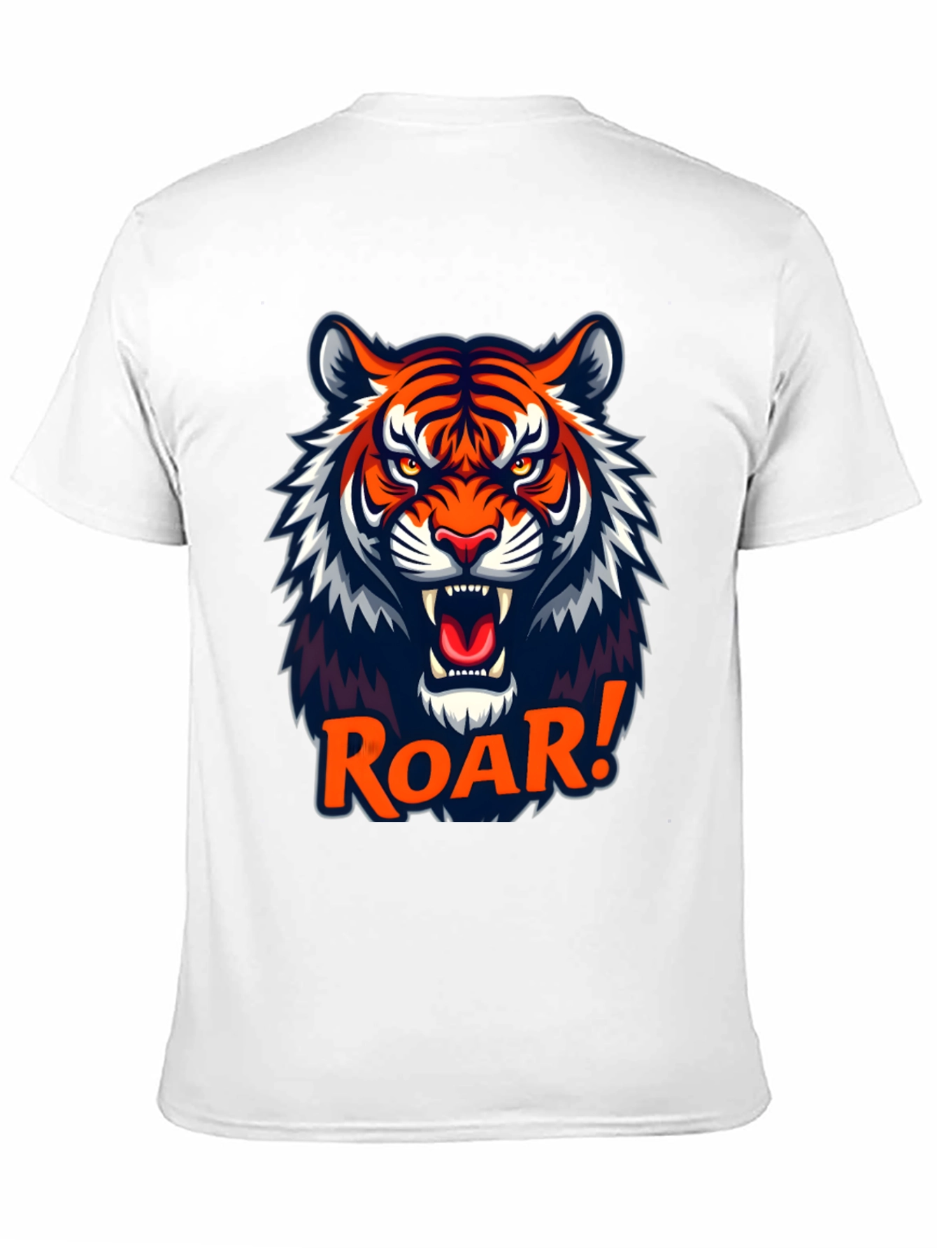 Roaring Tiger Graphic Tee - Black