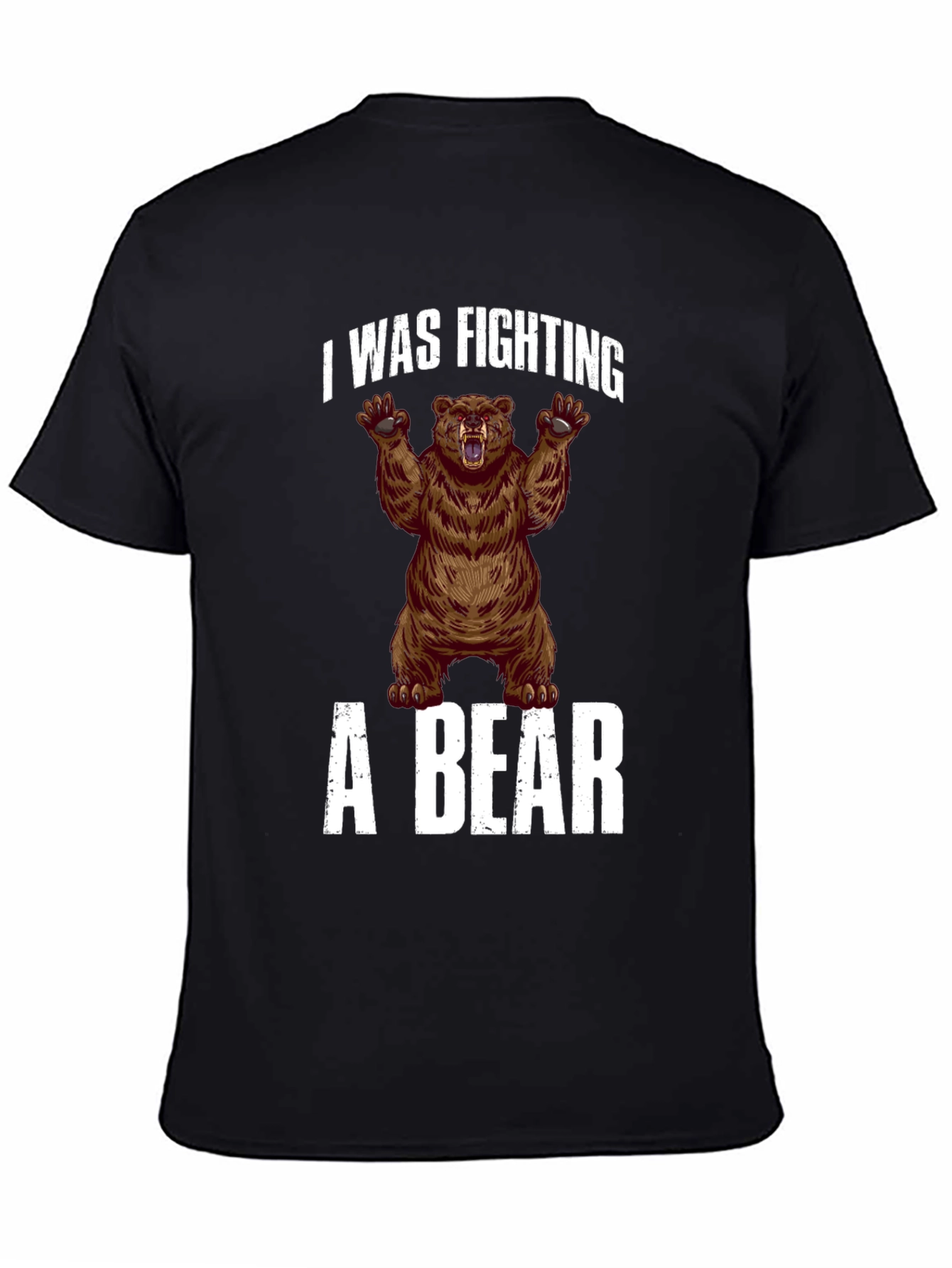 Fighting Bear Graphic Tee