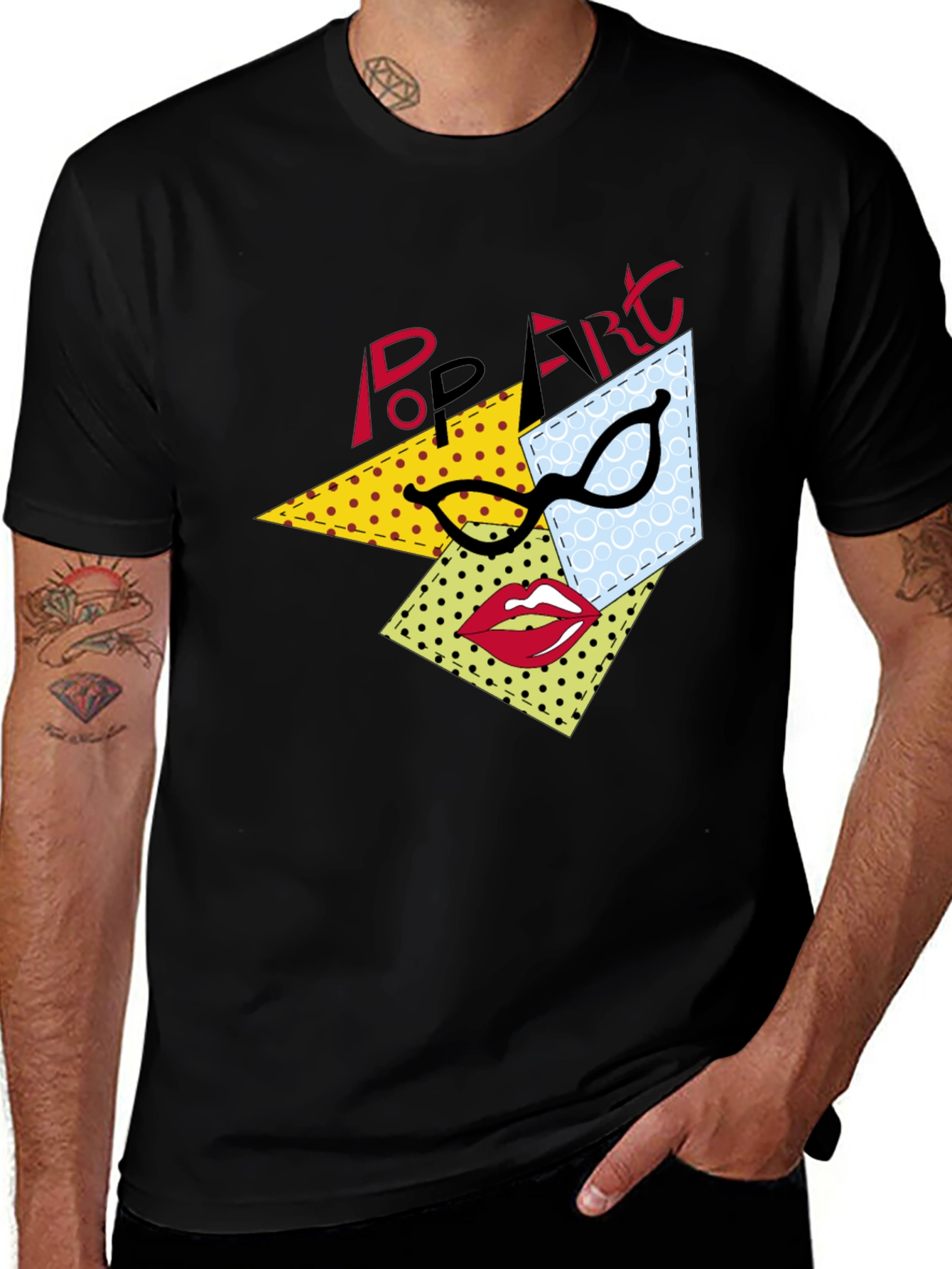 Pop Art Graphic T-Shirt - Stylish Design