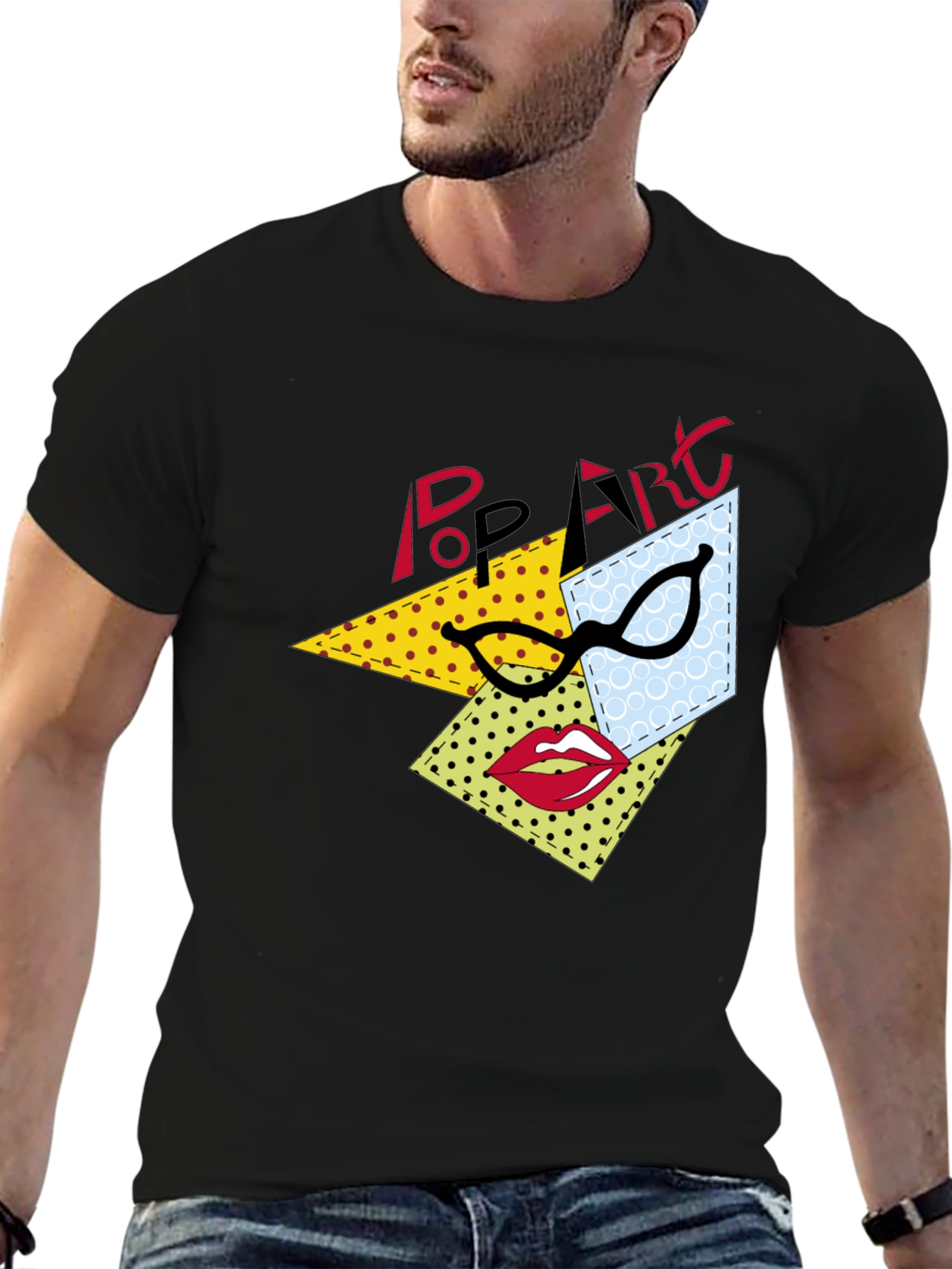 Pop Art Graphic T-Shirt - Stylish Design