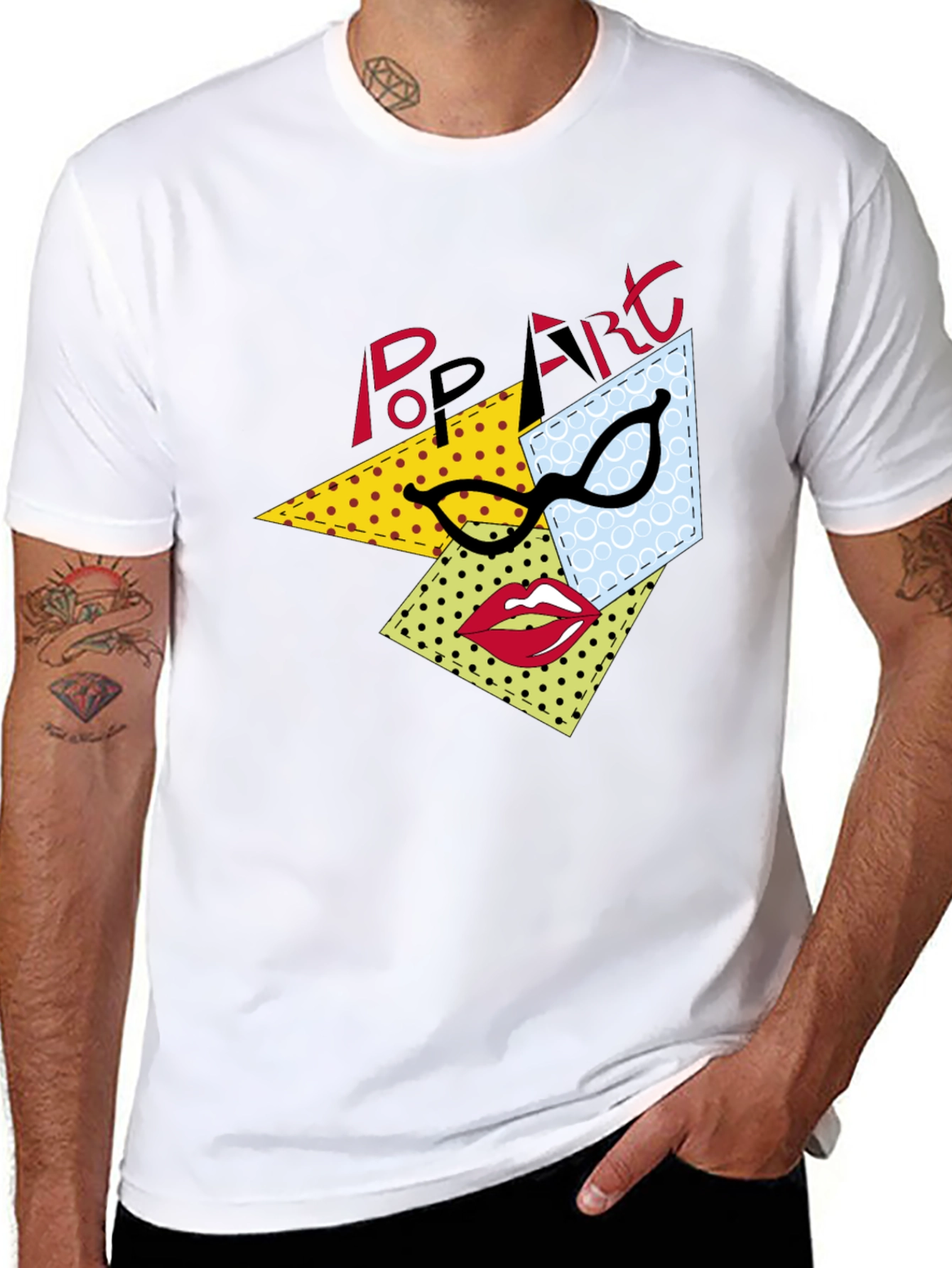 Pop Art Graphic T-Shirt - Stylish Design