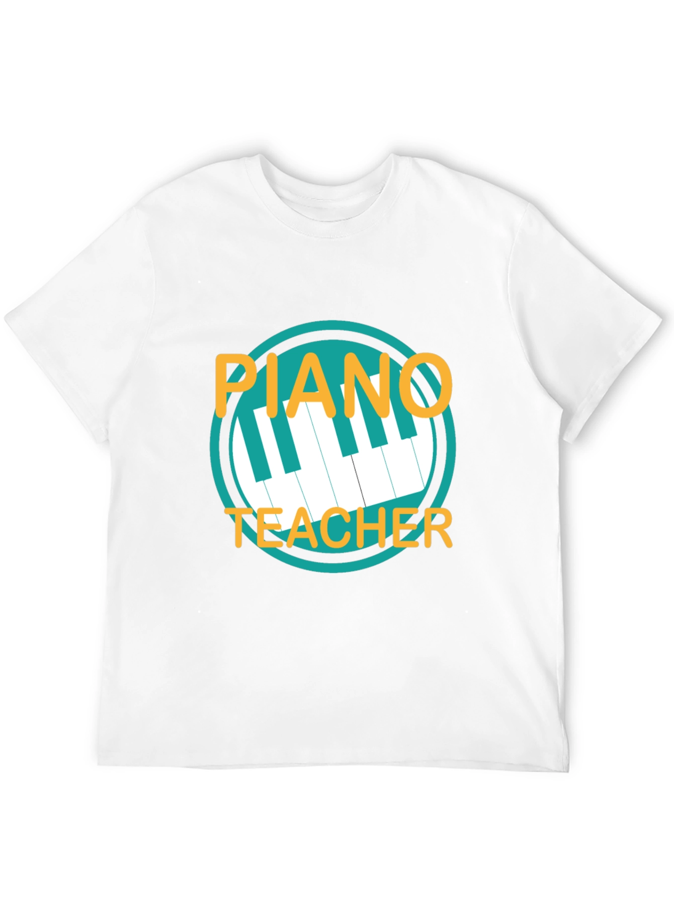 Piano Teacher Graphic Tee - Music Instructor Gift