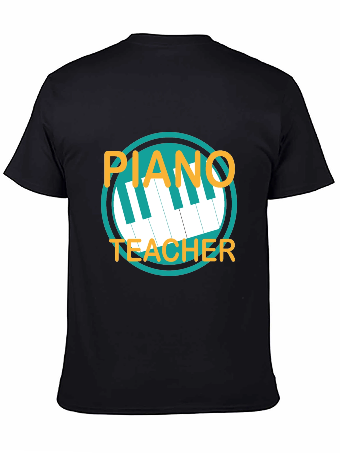 Piano Teacher Graphic Tee - Music Instructor Gift
