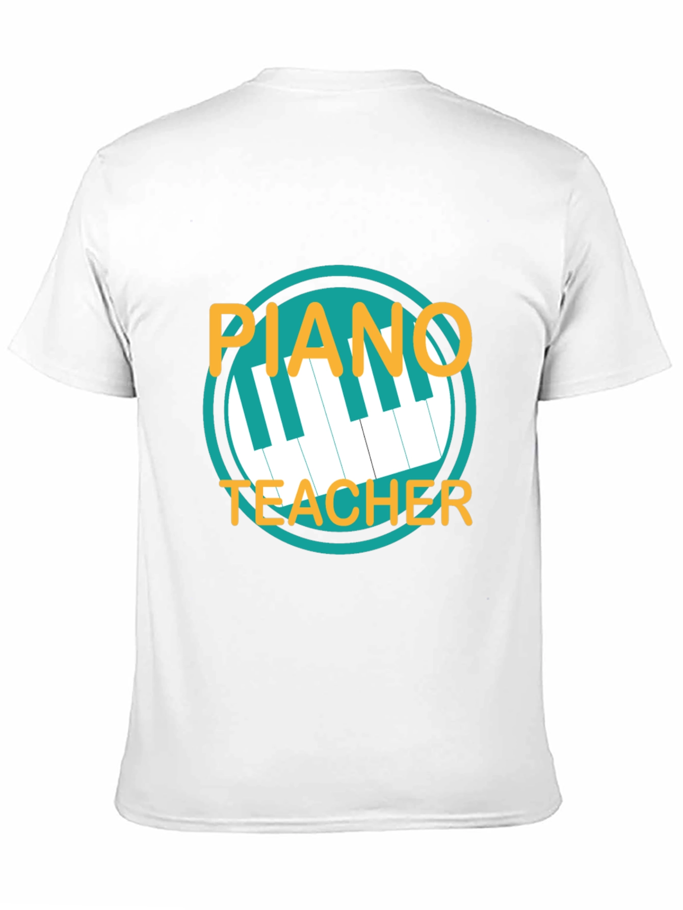 Piano Teacher Graphic Tee - Music Instructor Gift
