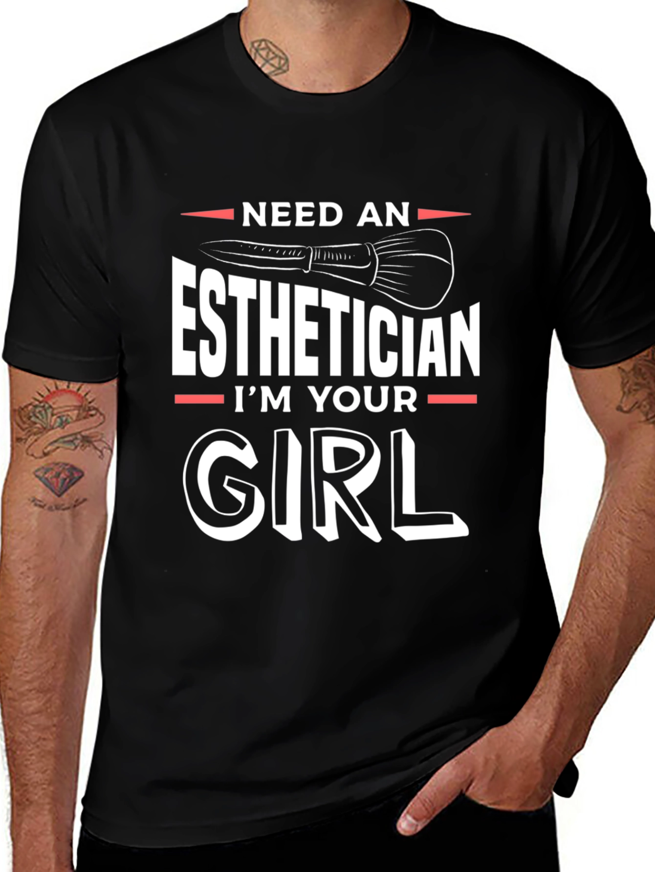 Esthetician Girl T-Shirt - Beauty Expert Tee