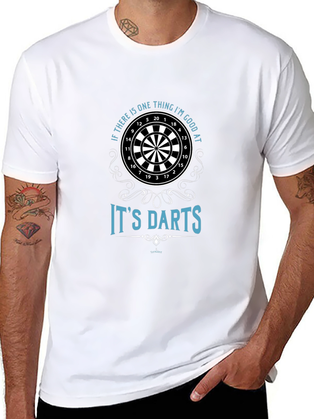 Funny Darts T-Shirt - Im Good At Darts!