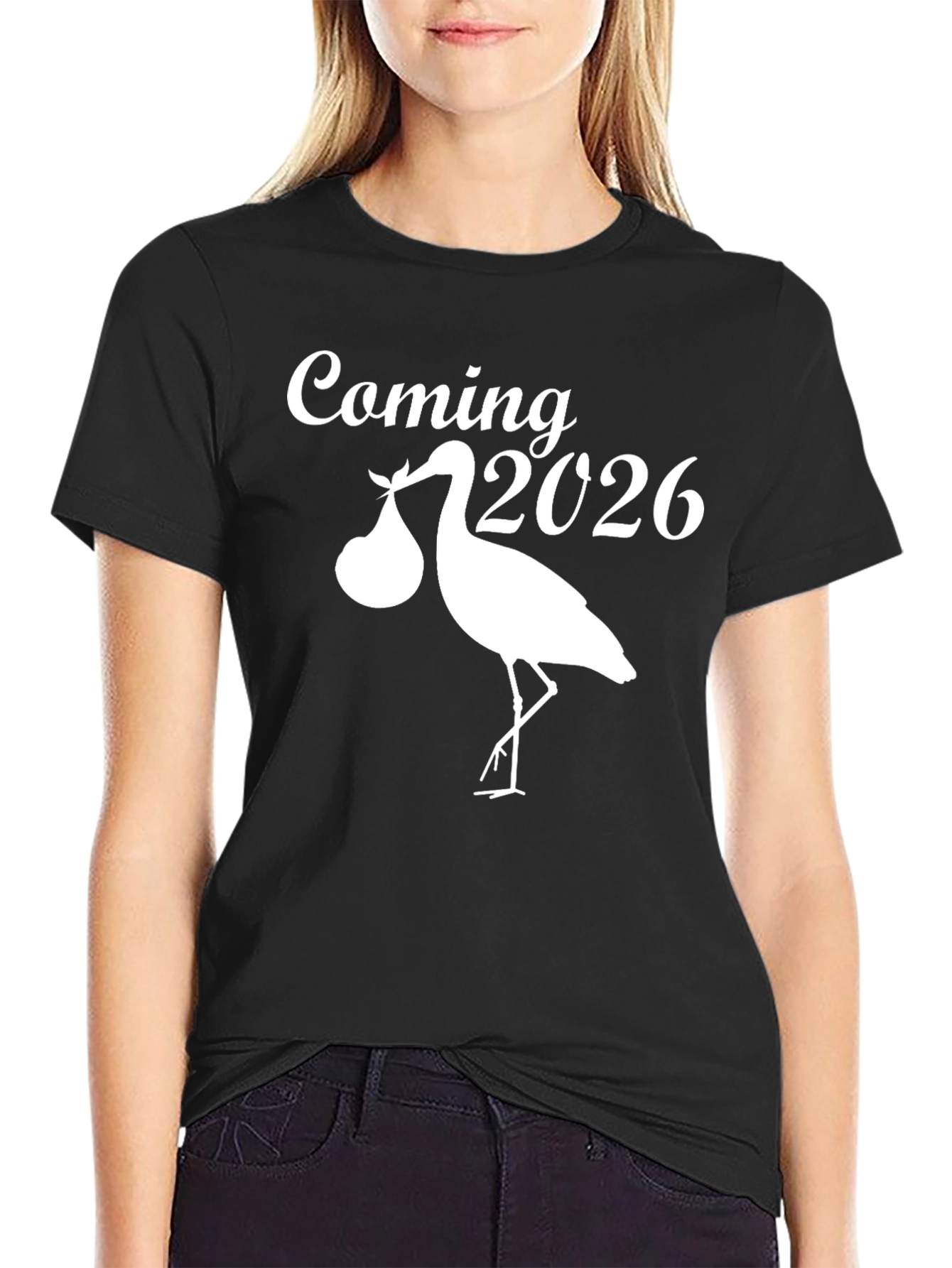 Coming 2026 Pregnancy Announcement T-Shirt