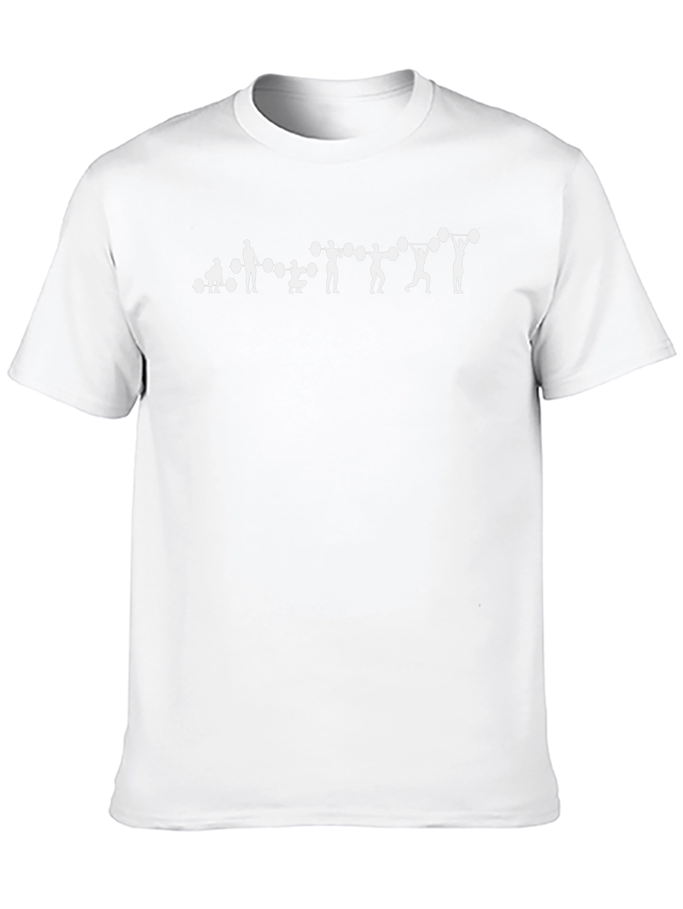 Weightlifting Evolution Graphic Tee - Black Cotton Shirt
