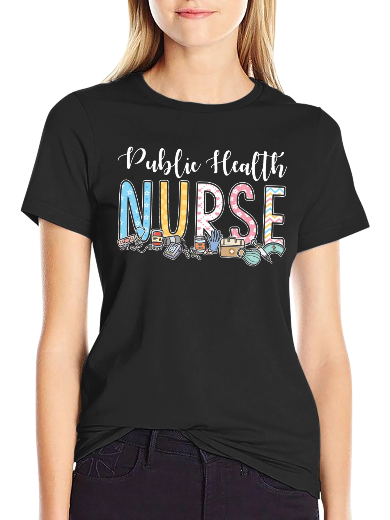 Public Health Nurse Graphic T-Shirt