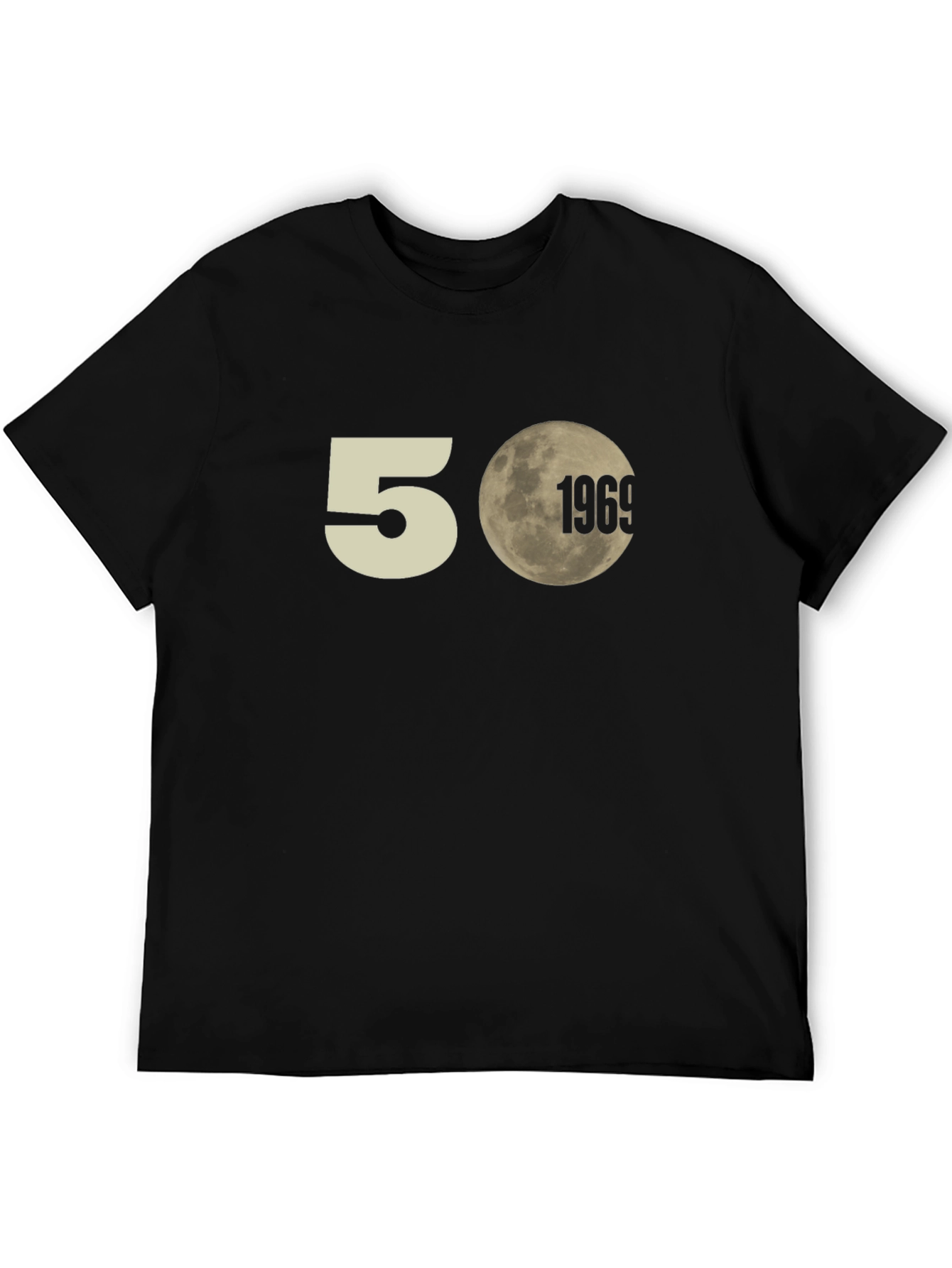 50th Anniversary Moon Landing T-Shirt - Black