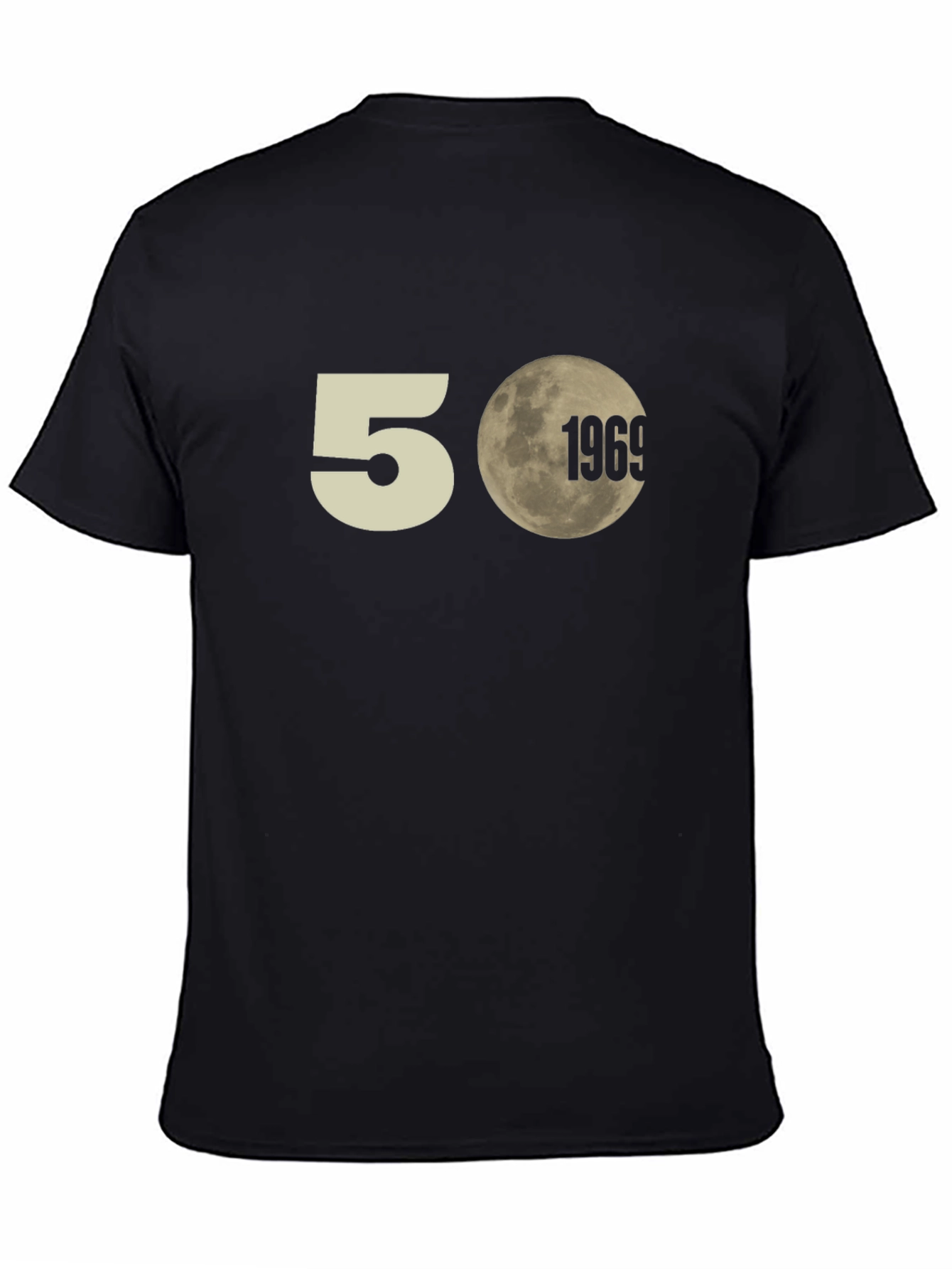 50th Anniversary Moon Landing T-Shirt - Black