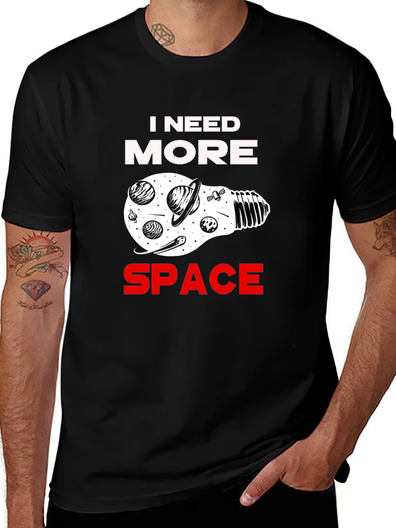 I Need More Space Graphic T-Shirt