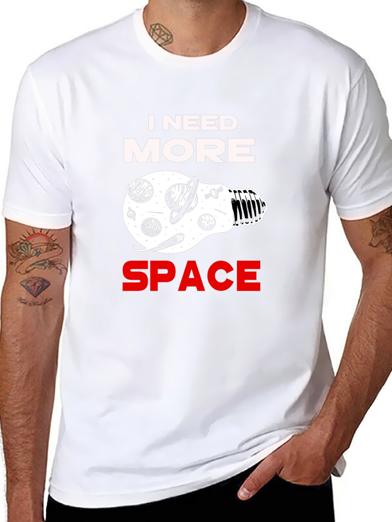 I Need More Space Graphic T-Shirt
