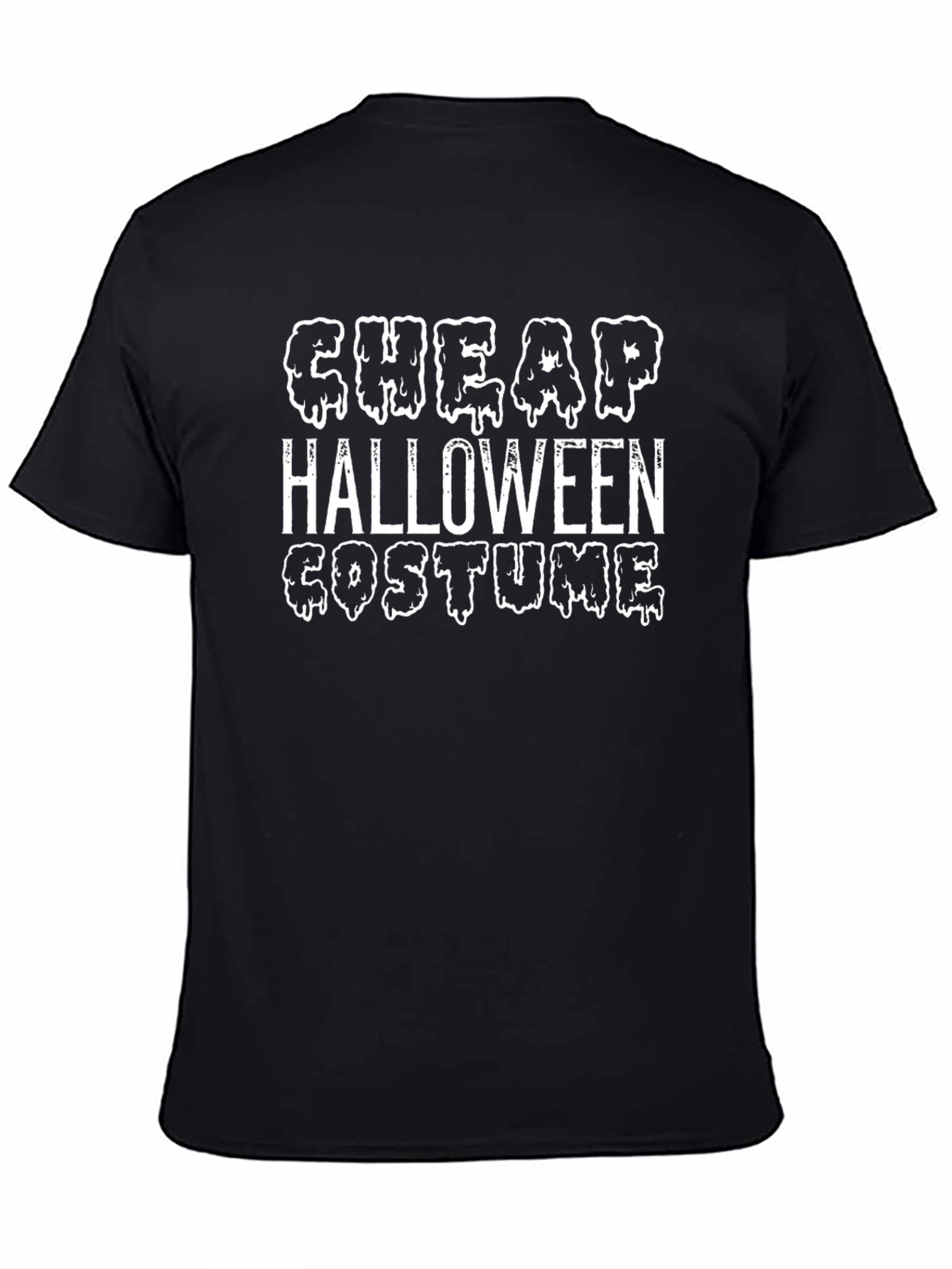 Cheap Halloween Costume T-Shirt - Funny Halloween Tee