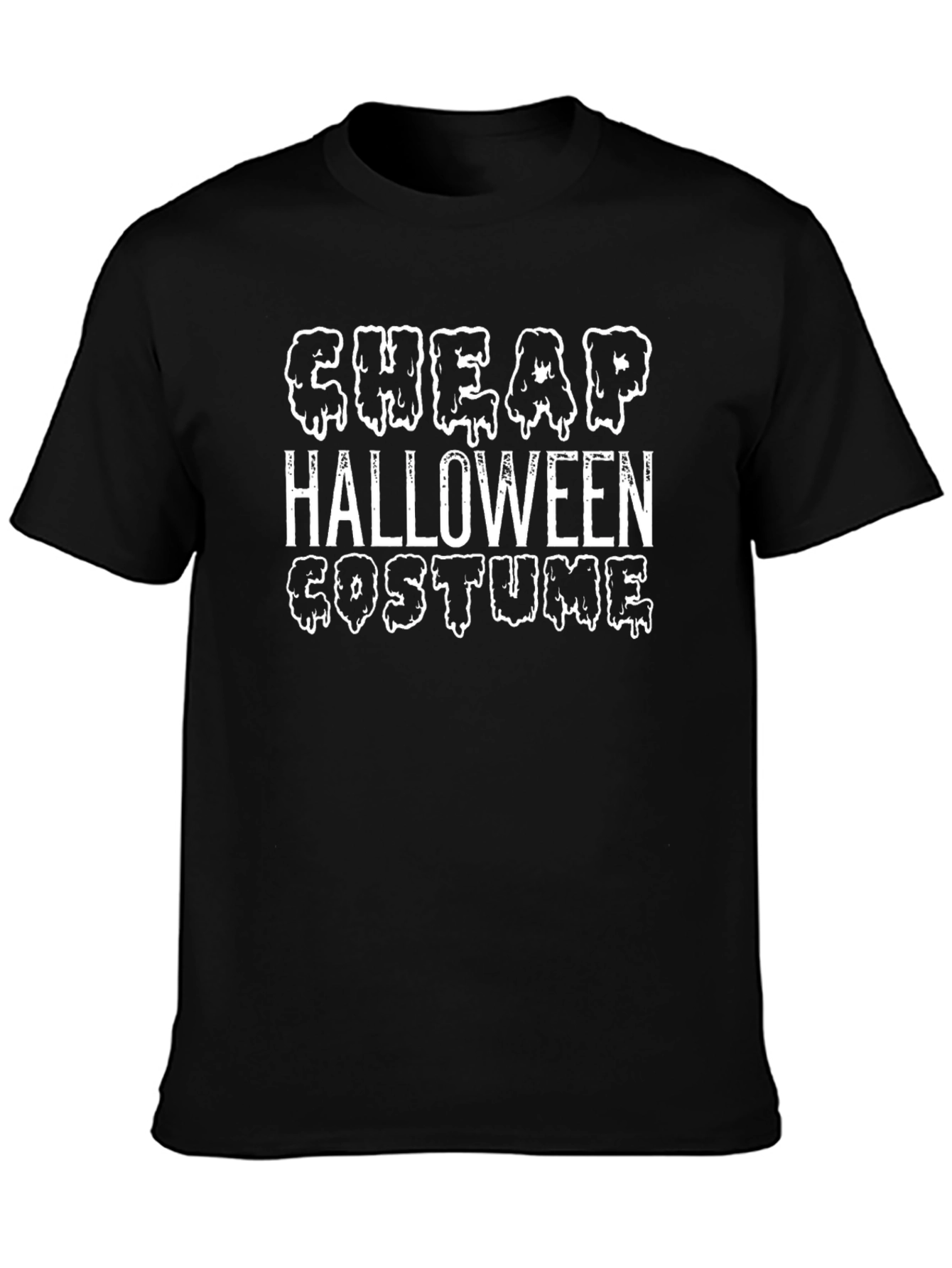 Cheap Halloween Costume T-Shirt - Funny Halloween Tee