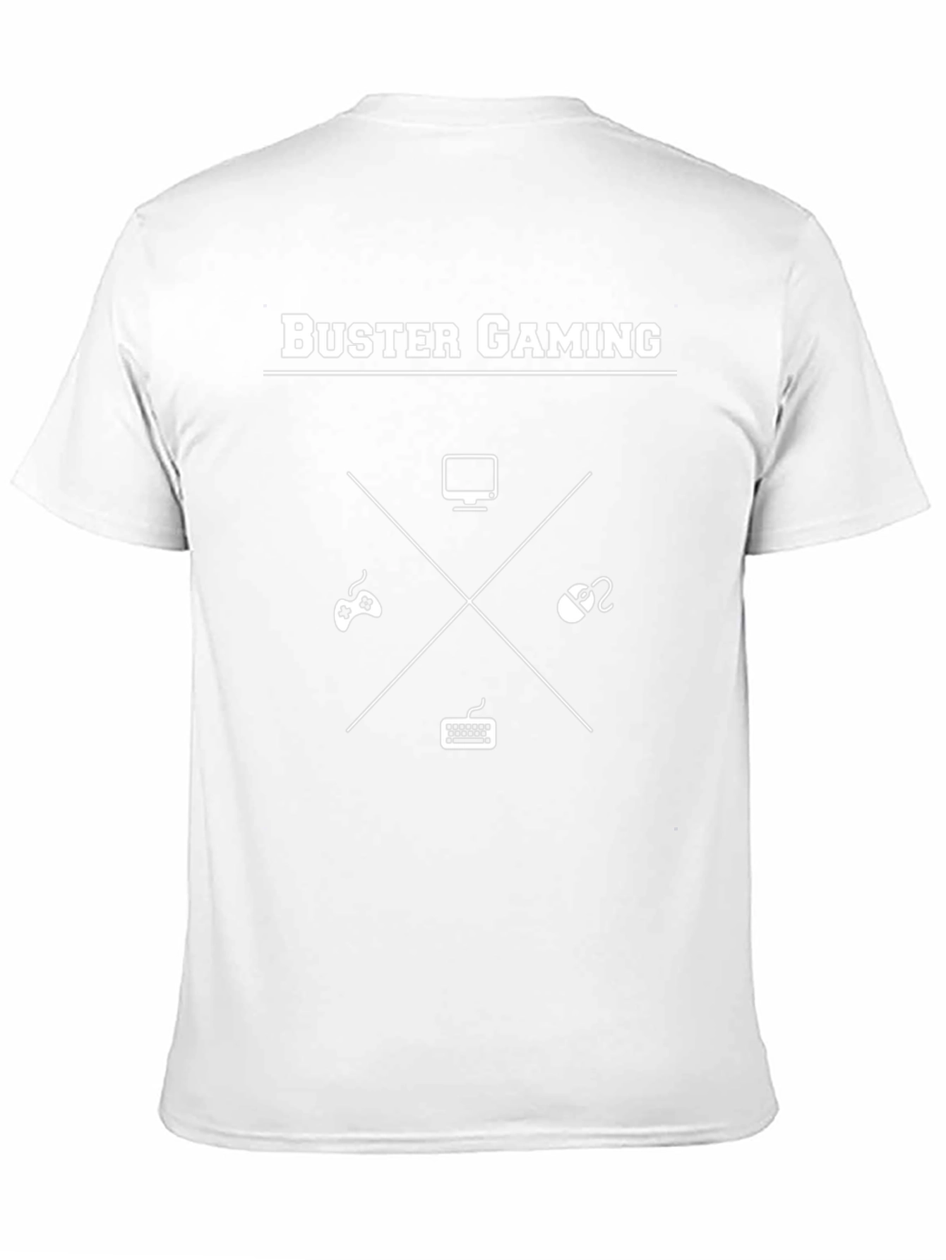 Buster Gaming Black Graphic Tee - Gamer Style
