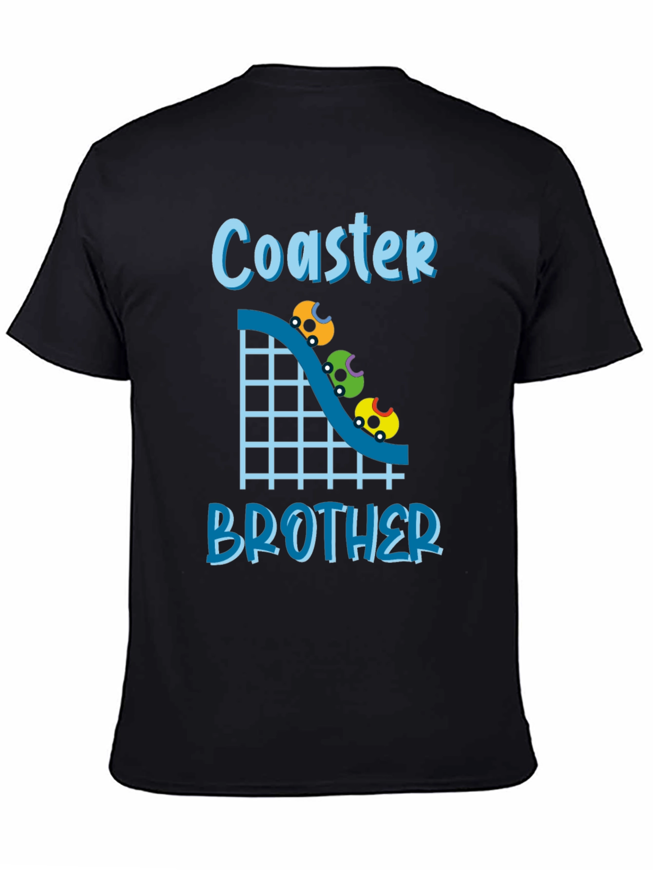 Coaster Brother Graphic Tee - Ride in Style!