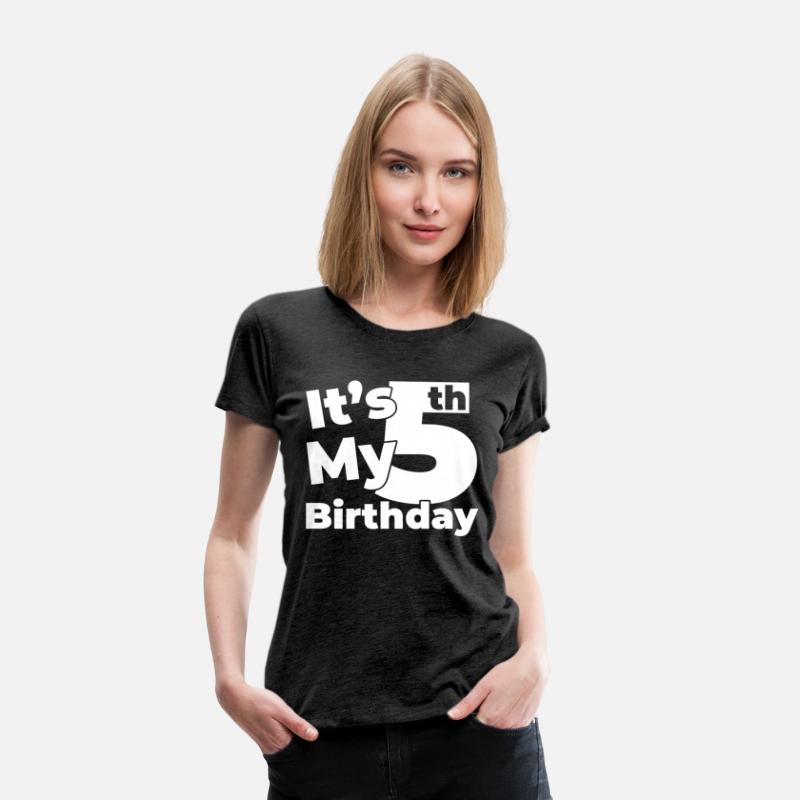 5th Birthday Shirt Its My 5th Birthday 5 Year