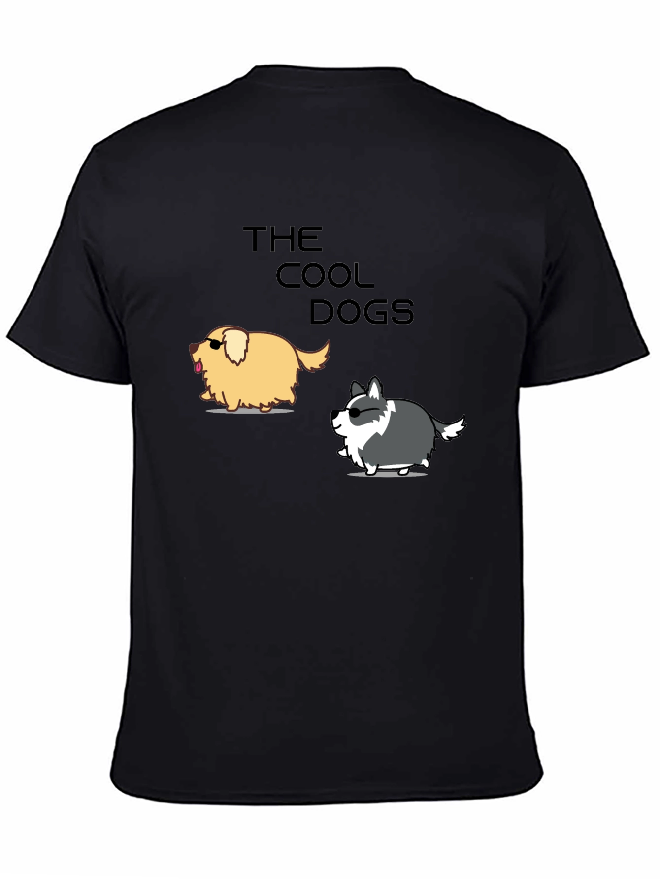 Cool Dogs Graphic Tee - Trendy Casual T-Shirt