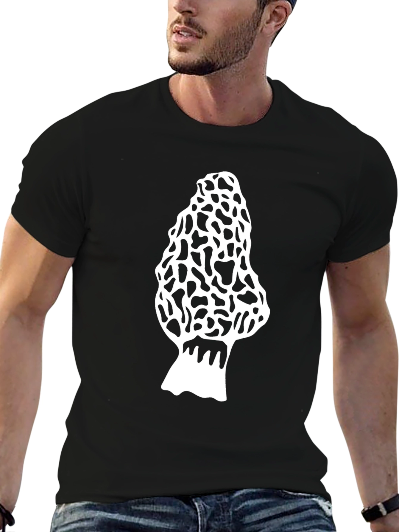 Morel Mushroom Graphic Tee - Foraging Season