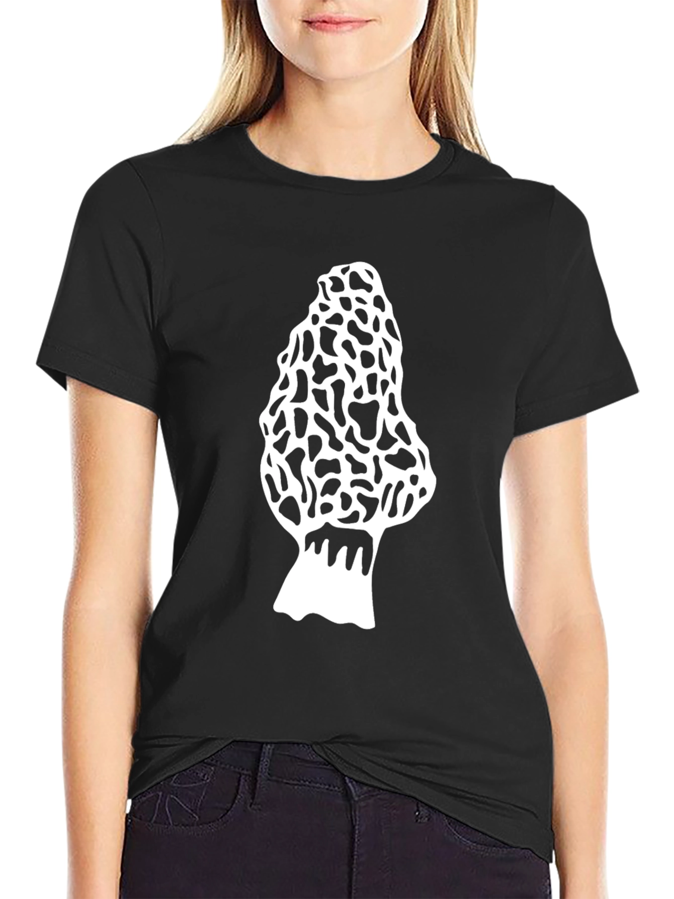 Morel Mushroom Graphic Tee - Foraging Season