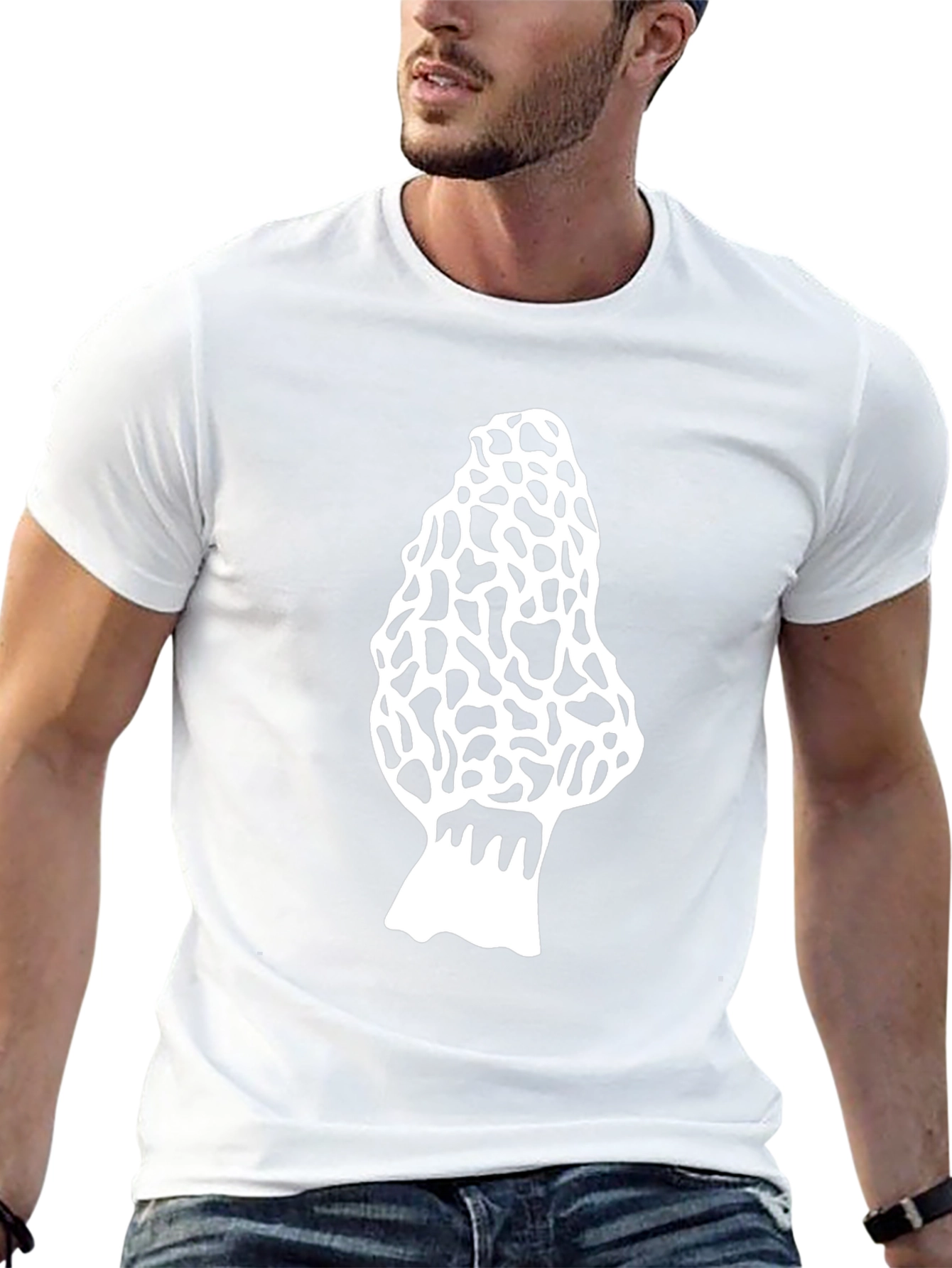 Morel Mushroom Graphic Tee - Foraging Season