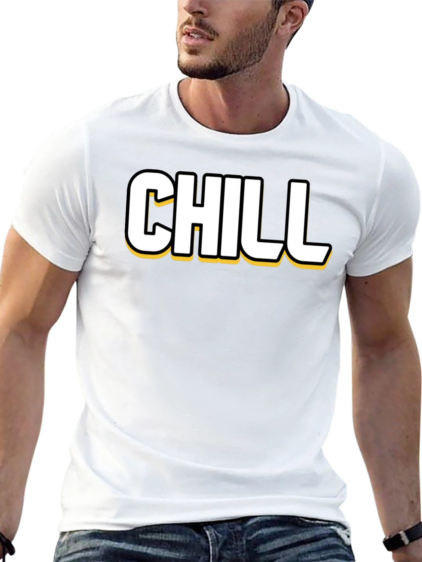 Chill Graphic Tee - Relaxed Vibe