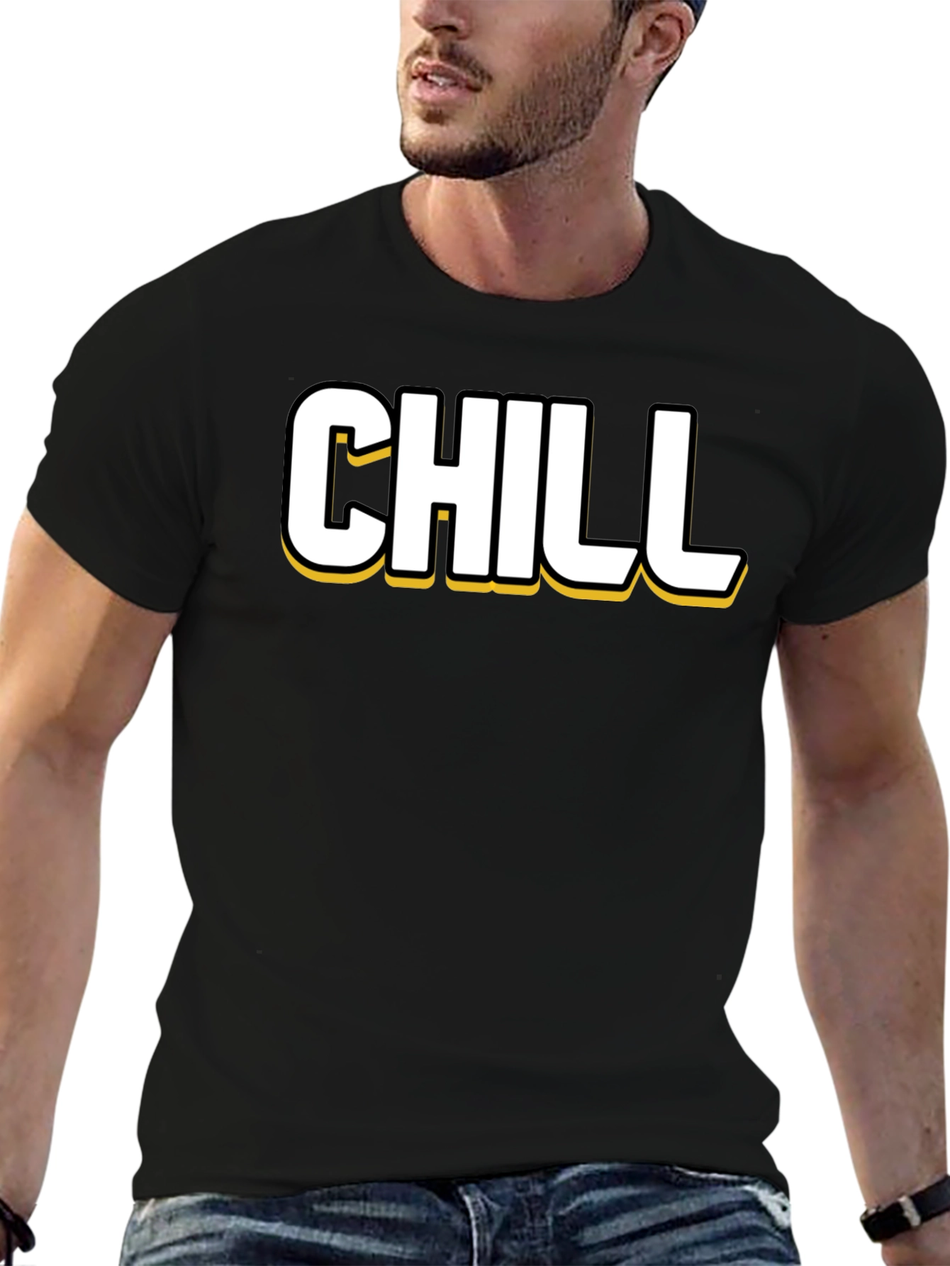 Chill Graphic Tee - Relaxed Vibe