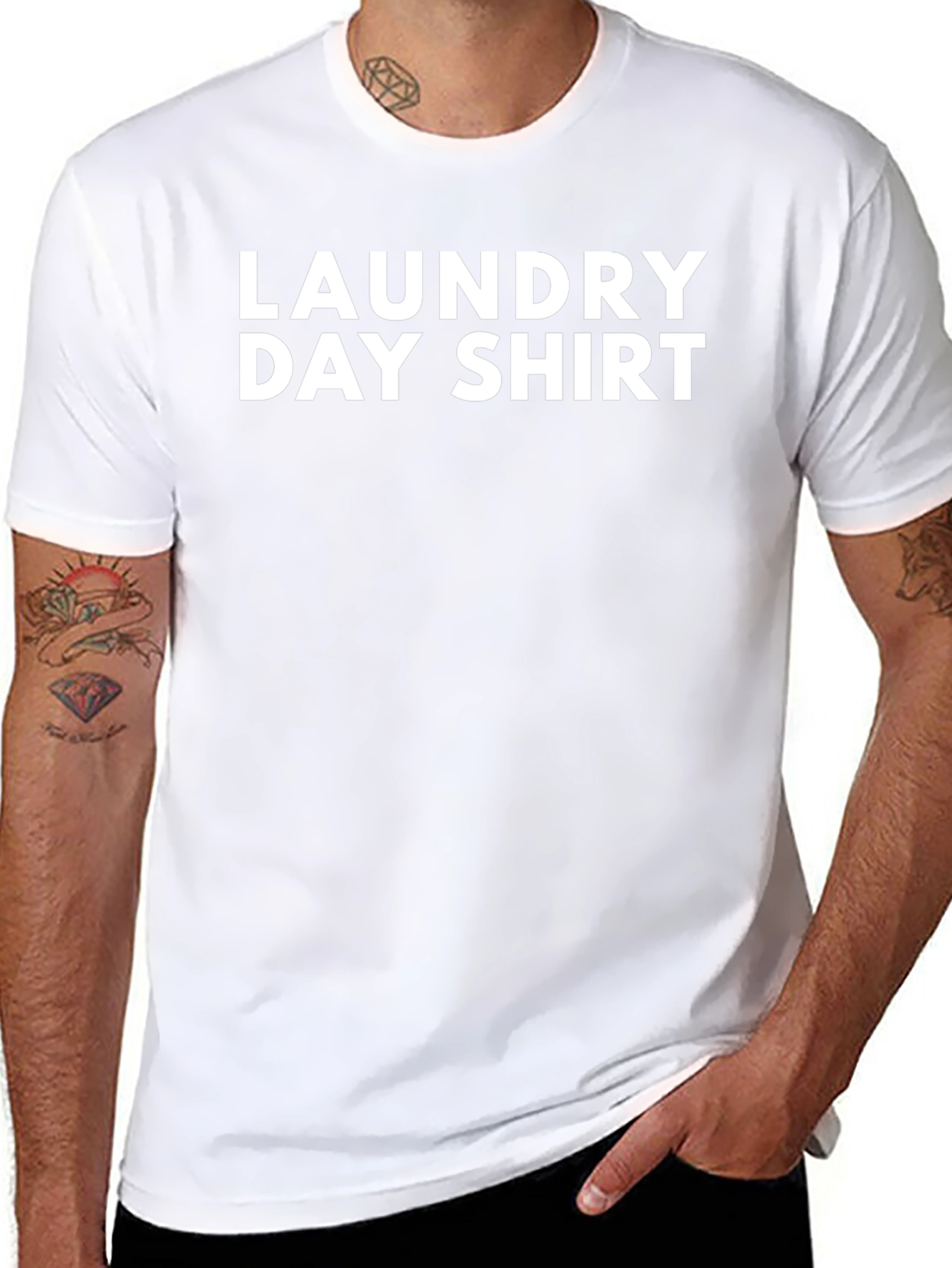 Laundry Day Shirt - Novelty Graphic Tee