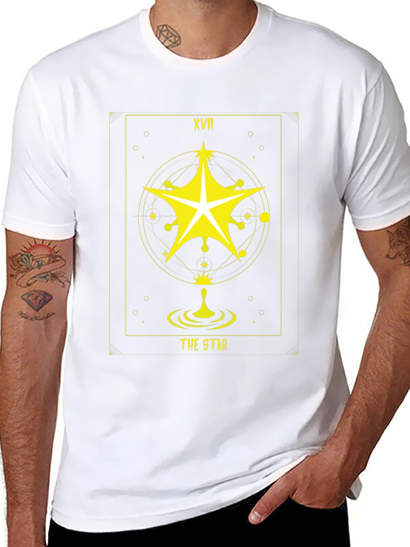 Tarot Card The Star Graphic Tee