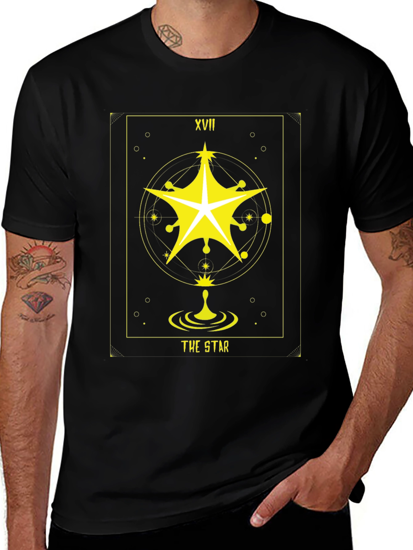 Tarot Card The Star Graphic Tee