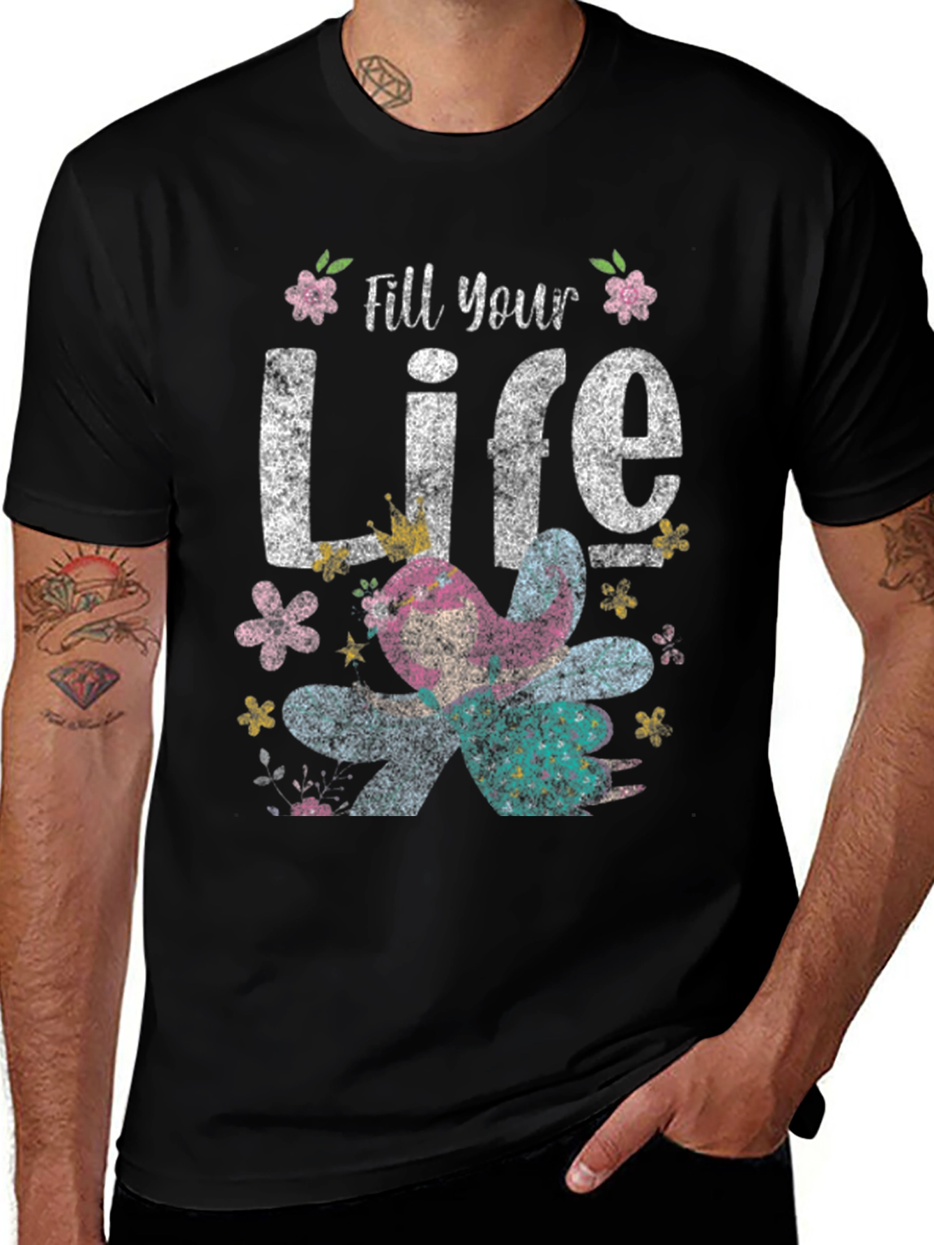 Fill Your Life Graphic Tee
