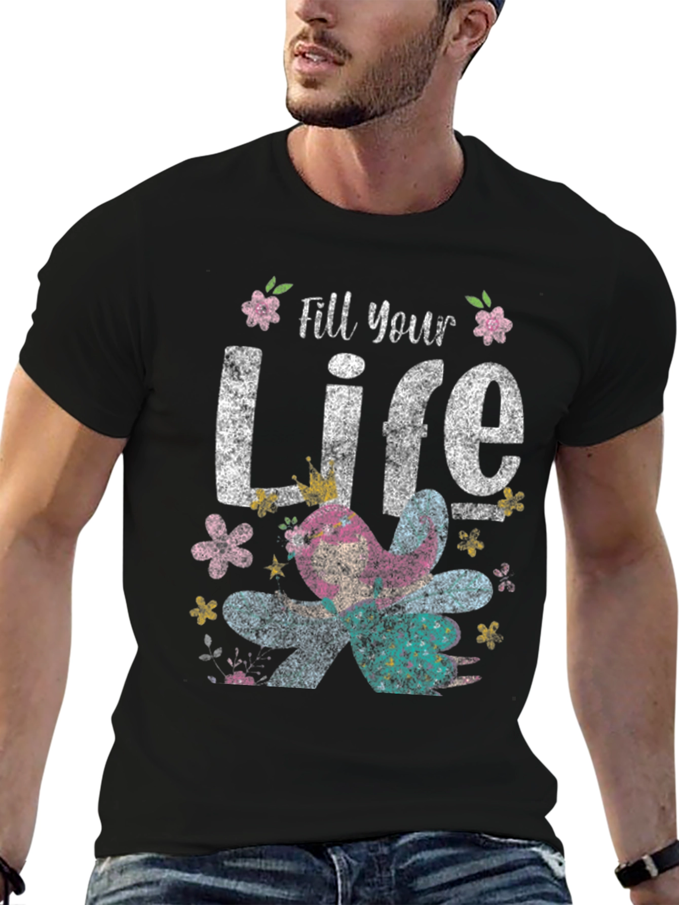 Fill Your Life Graphic Tee