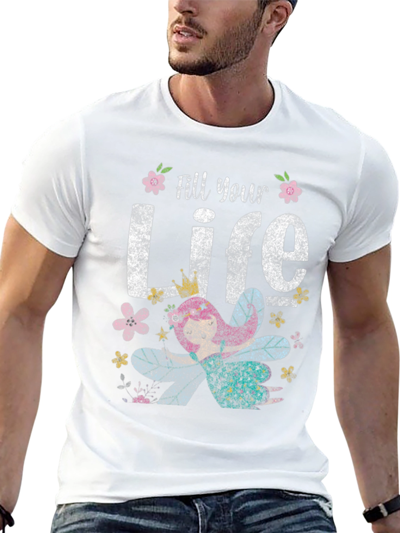Fill Your Life Graphic Tee
