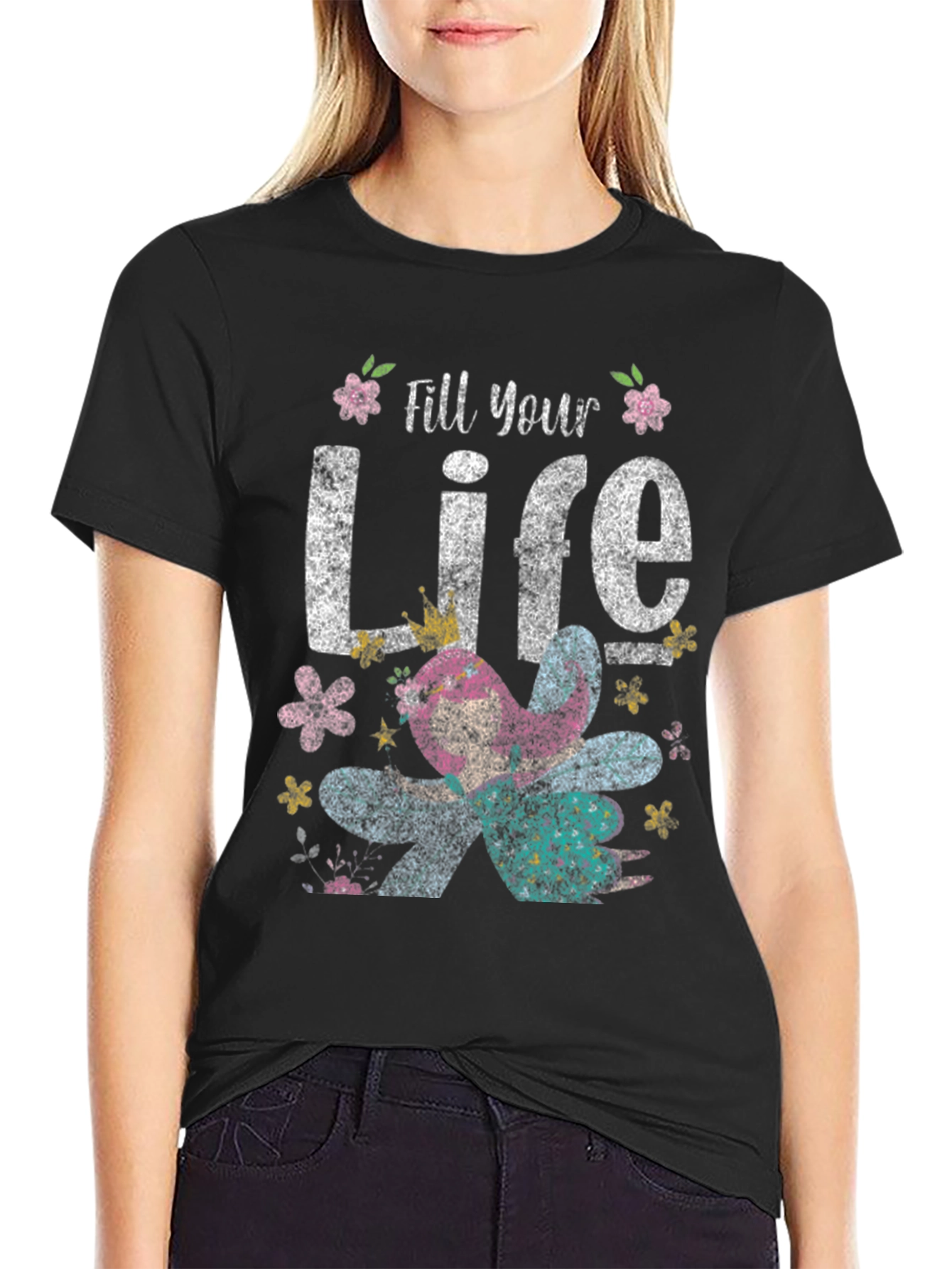 Fill Your Life Graphic Tee