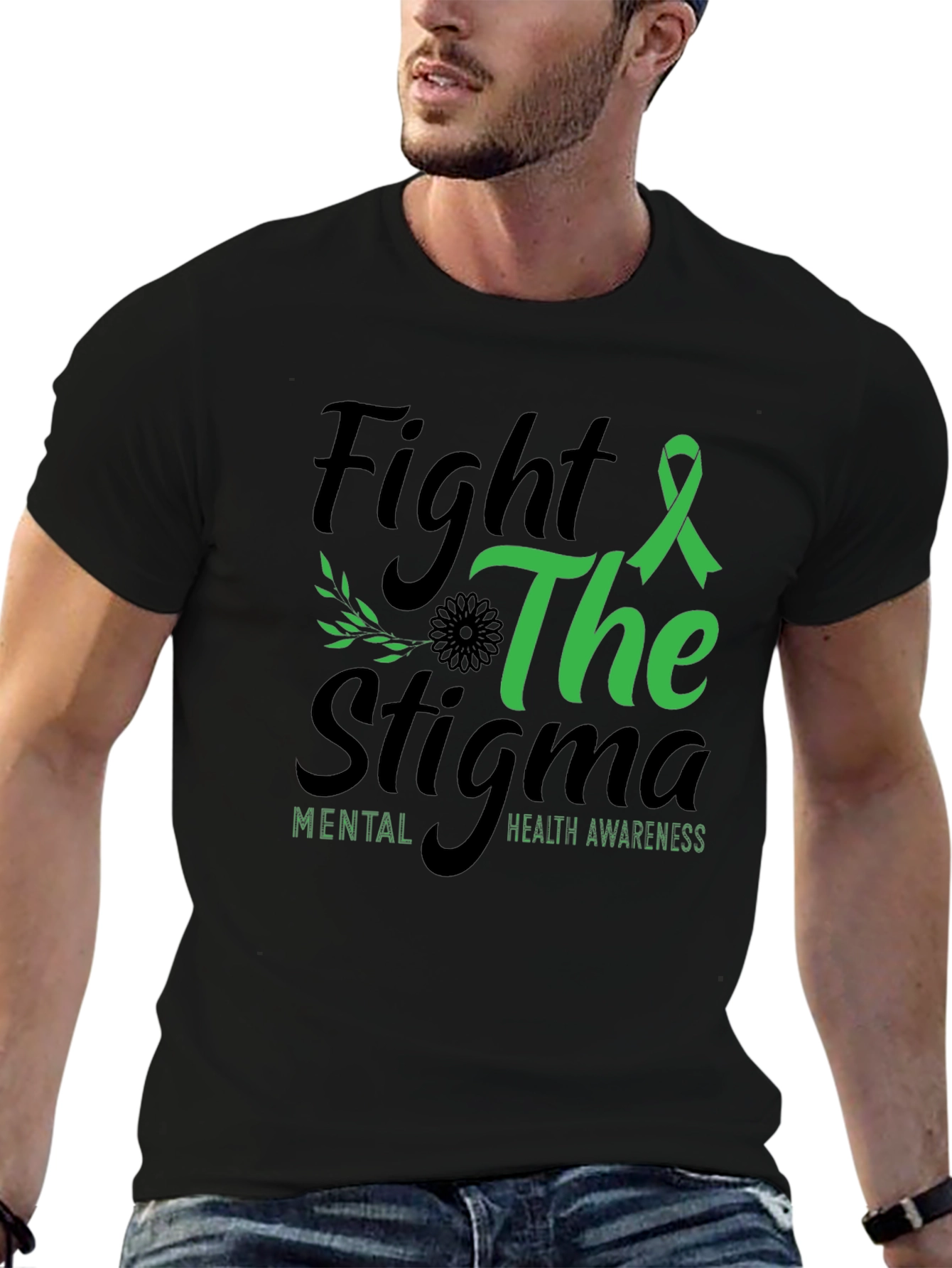 Fight the Stigma Mental Health Awareness T-Shirt