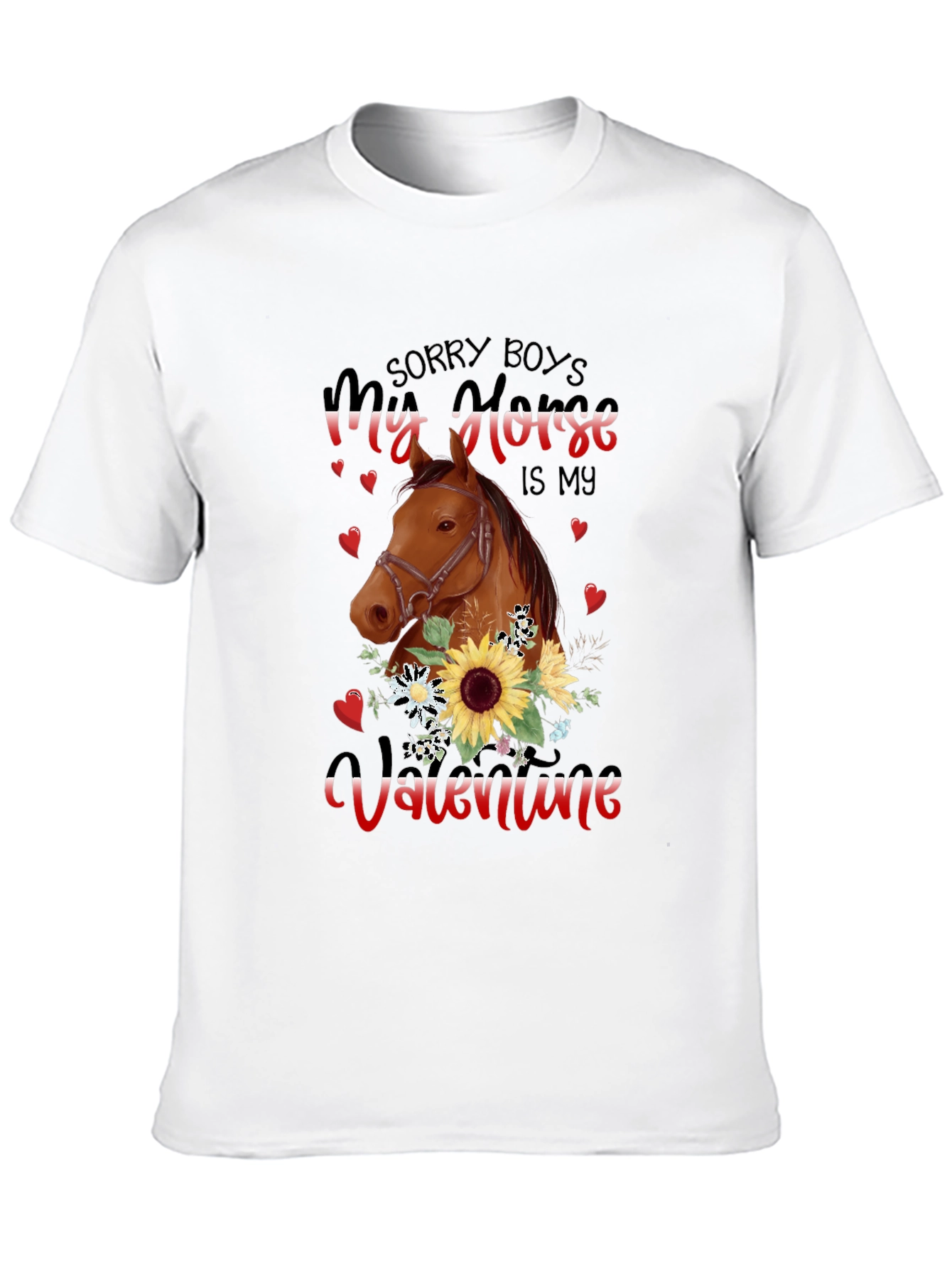 My Horse is My Valentine Graphic Tee